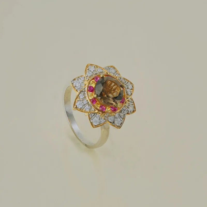 Florence Honey Ring made by Vibe With Moi