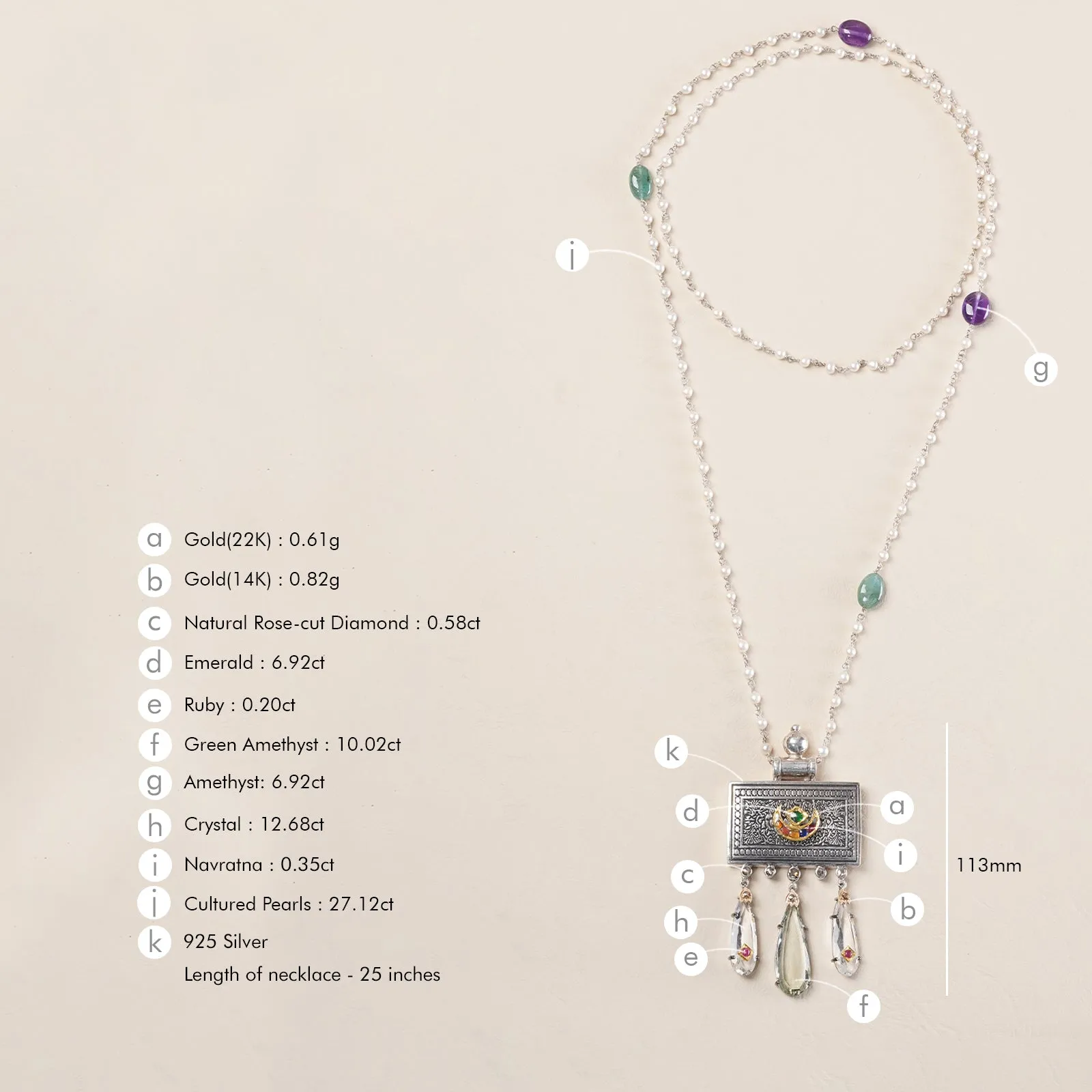 Sehore Necklace sold by Vibe With Moi product image thumbnail 5