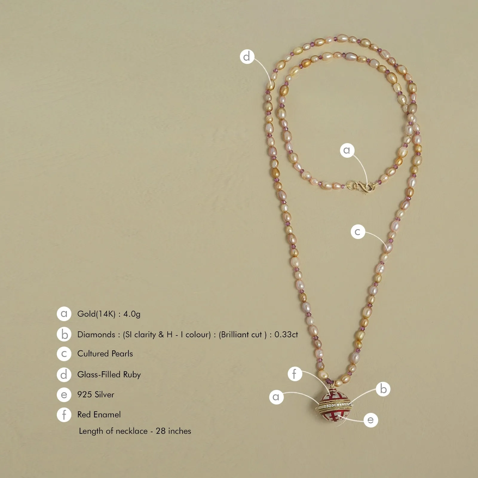 Eva Crimson Message Locket sold by Vibe With Moi product image thumbnail 4