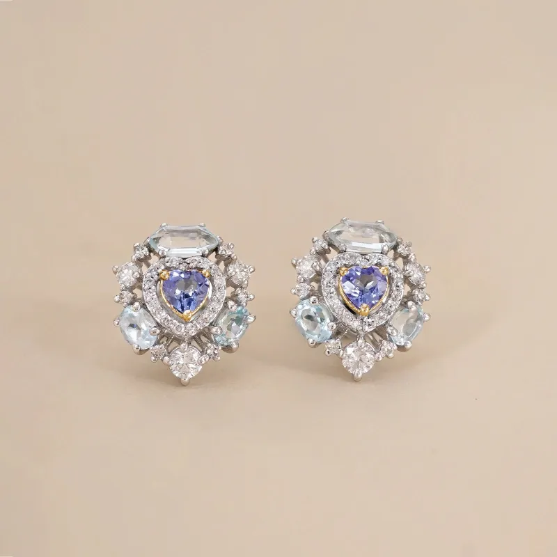 Amalfi Sky Ear Studs sold by Vibe With Moi