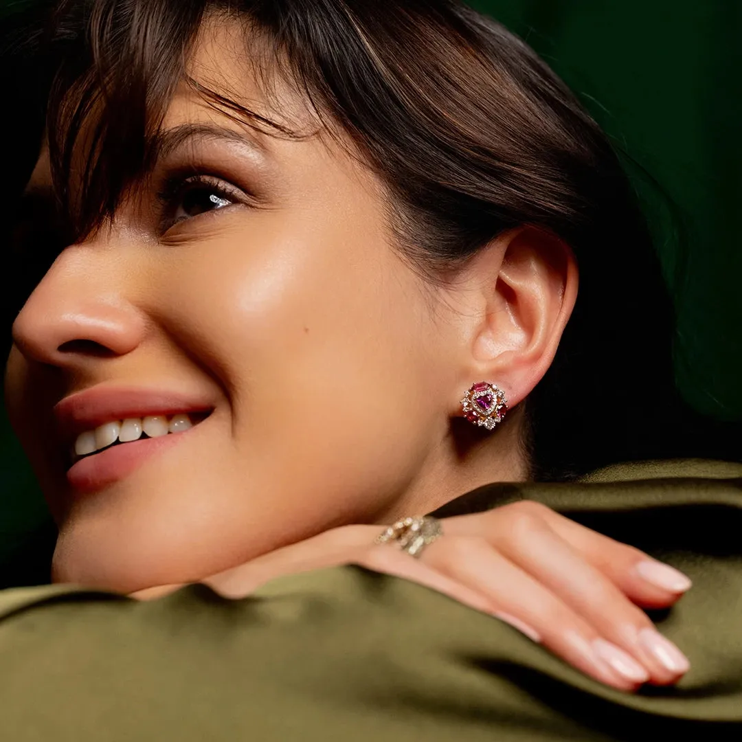 Amalfi Rose Ear Studs sold by Vibe With Moi product image thumbnail 3