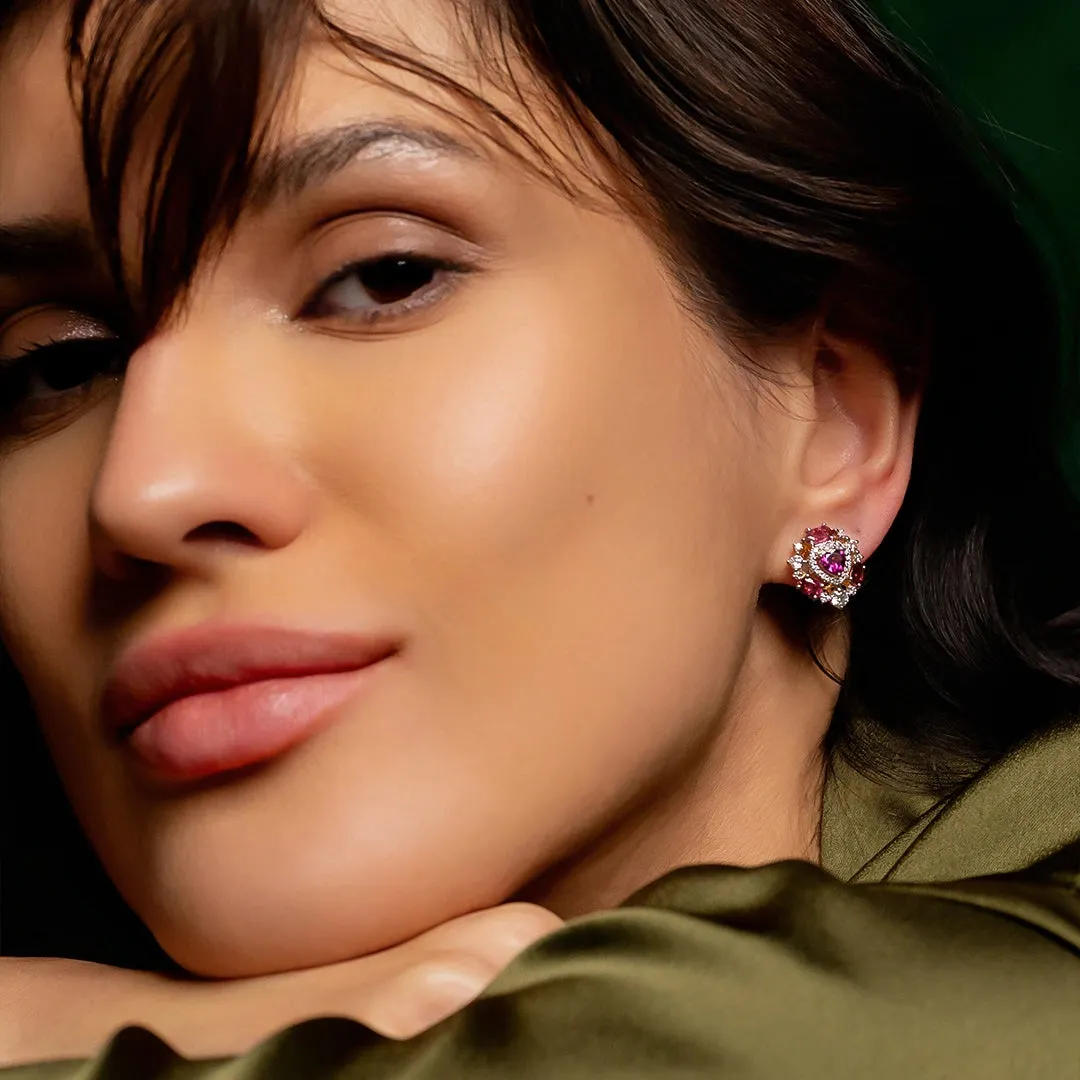 Amalfi Rose Ear Studs sold by Vibe With Moi product image thumbnail 2