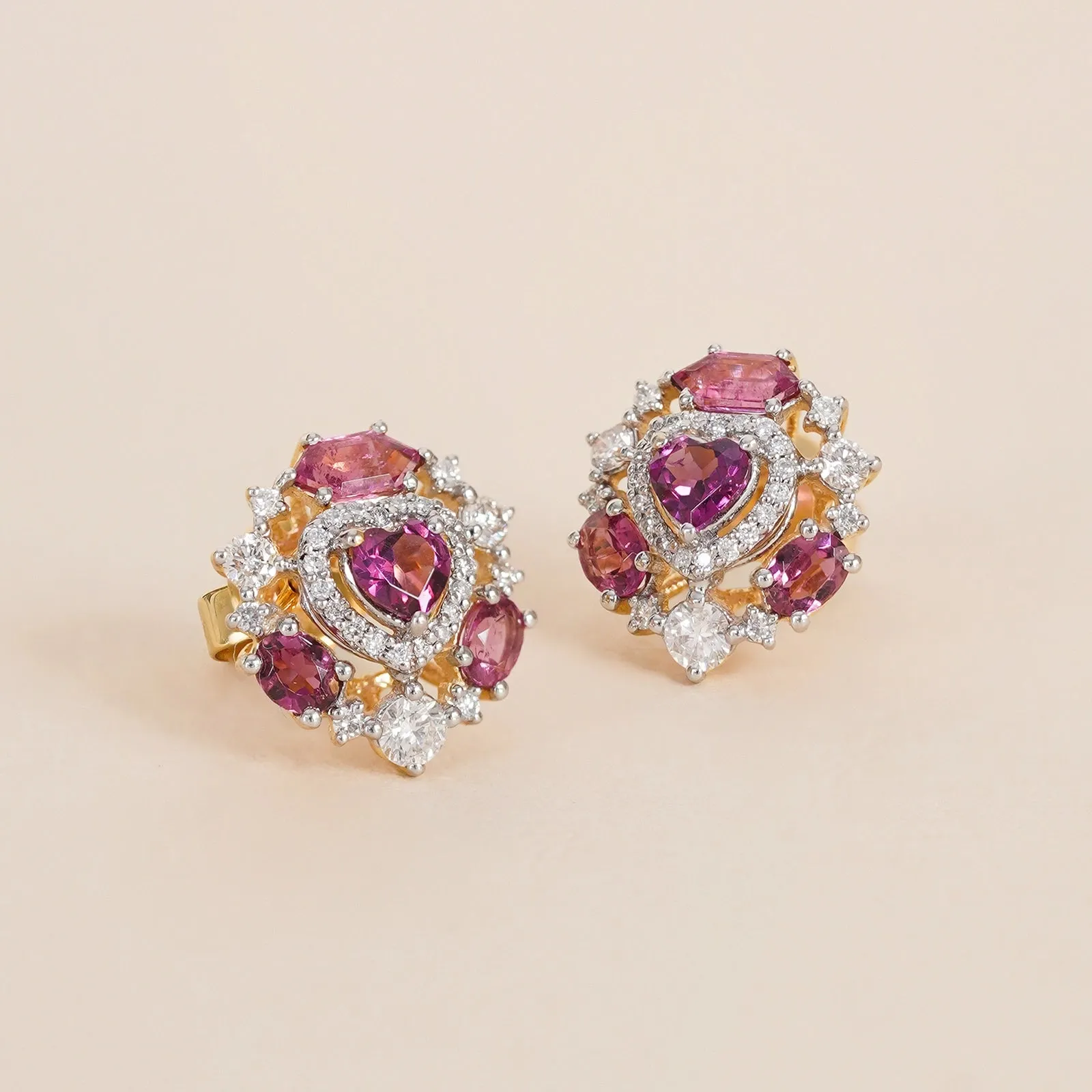 Amalfi Rose Ear Studs sold by Vibe With Moi product image thumbnail 4