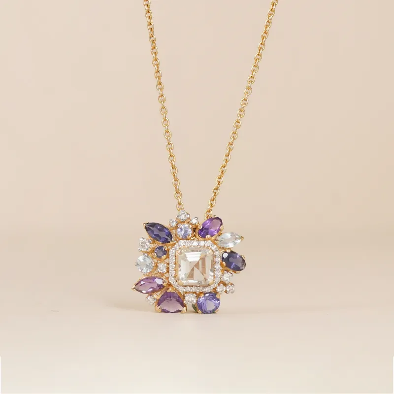 Viola Pendant Necklace sold by Vibe With Moi