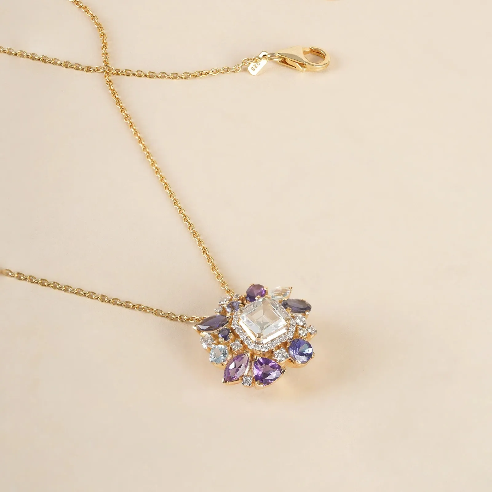 Viola Pendant Necklace sold by Vibe With Moi product image thumbnail 3