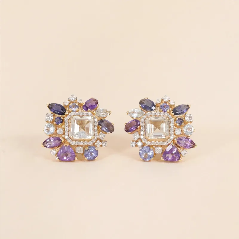 Viola Ear Studs sold by Vibe With Moi