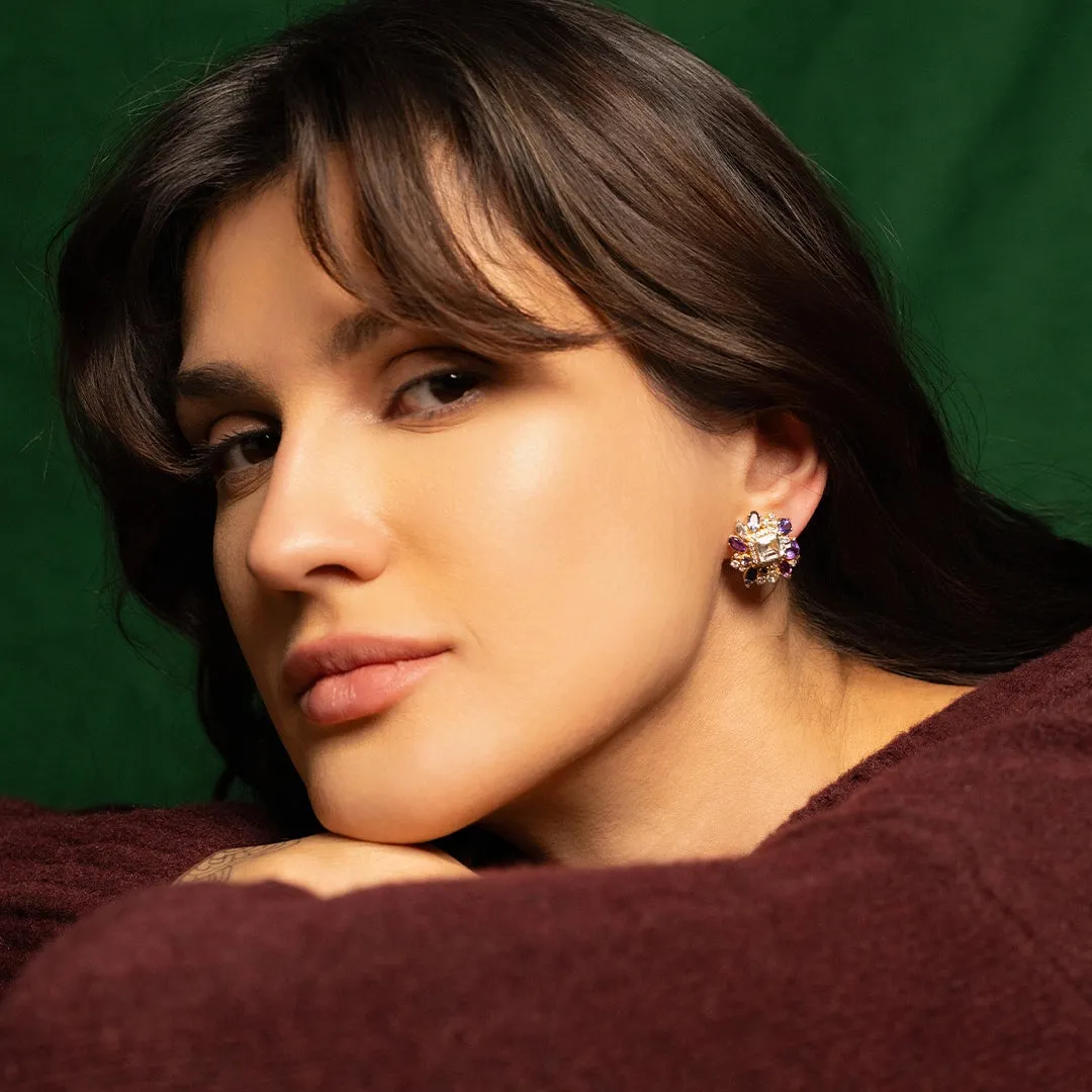 Viola Ear Studs sold by Vibe With Moi product image thumbnail 5