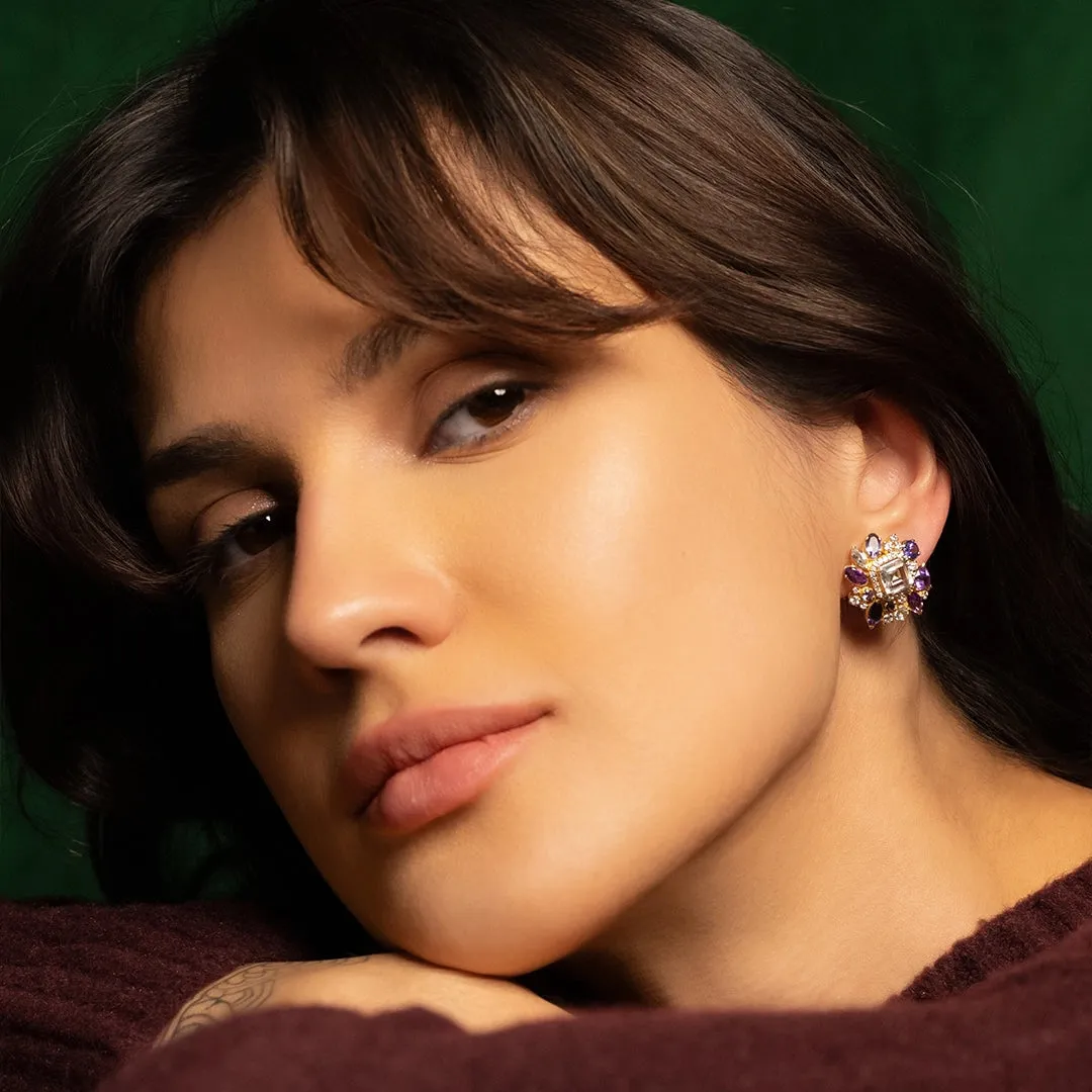 Viola Ear Studs sold by Vibe With Moi product image thumbnail 3