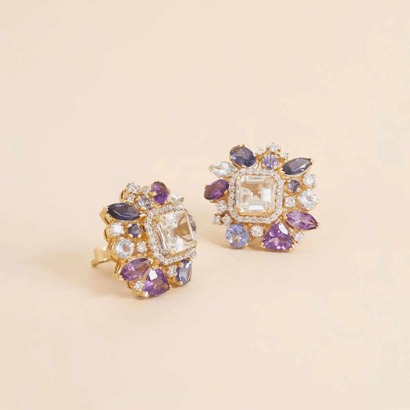 Viola Ear Studs sold by Vibe With Moi product image thumbnail 4