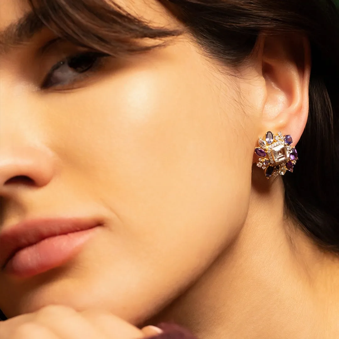 Viola Ear Studs sold by Vibe With Moi product image thumbnail 2