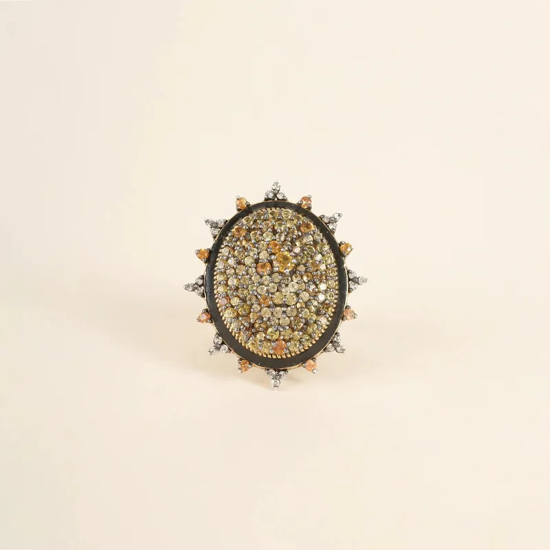 Bloom Statement Ring sold by Vibe With Moi