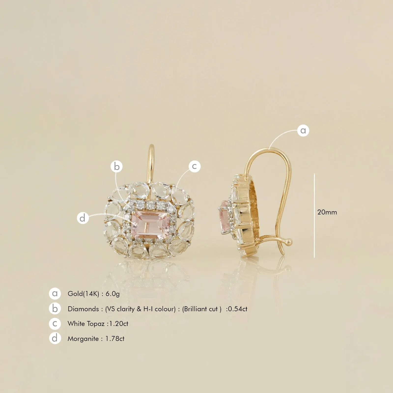 Ariana Earrings sold by Vibe With Moi product image thumbnail 5