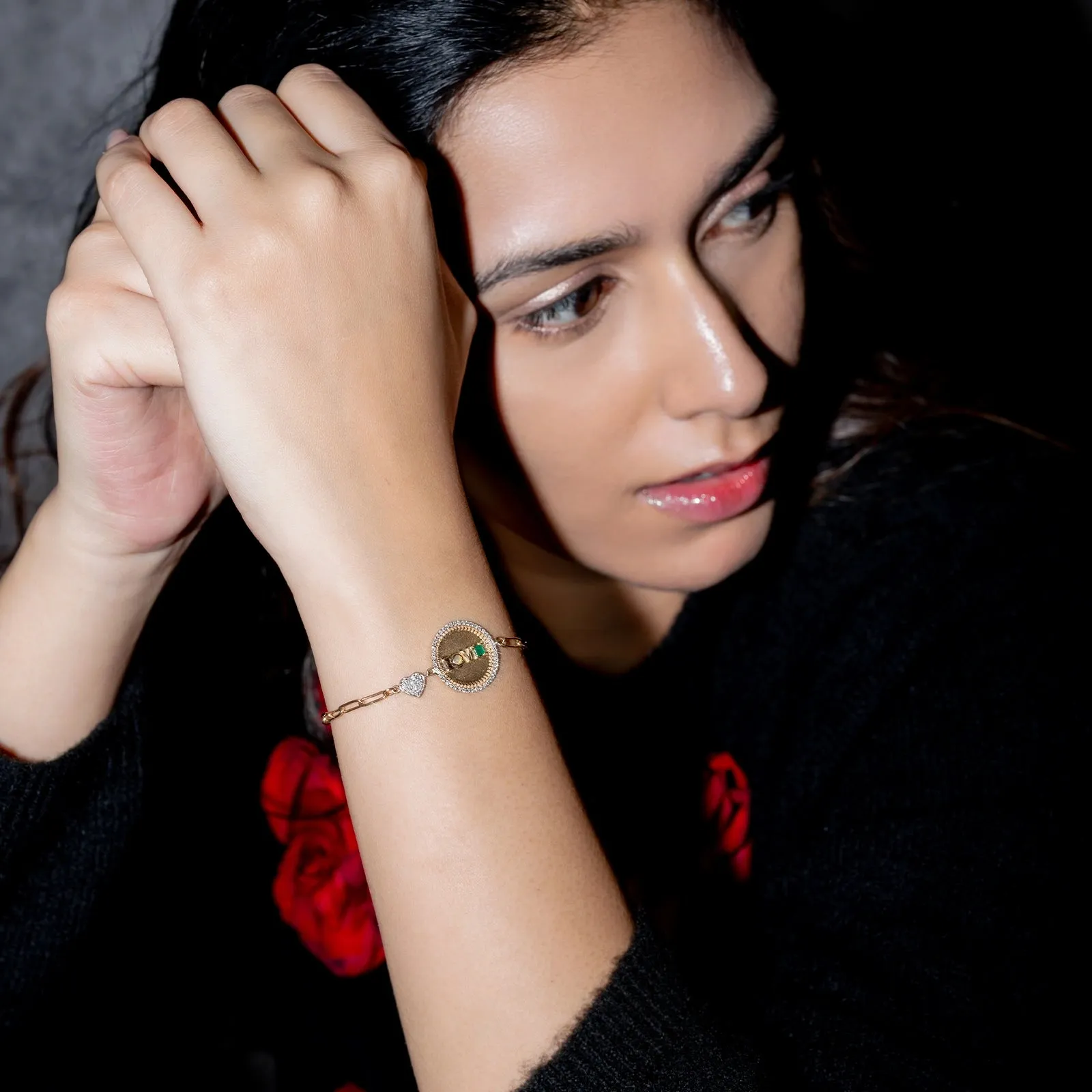 Love Medallion Bracelet sold by Vibe With Moi product image thumbnail 4