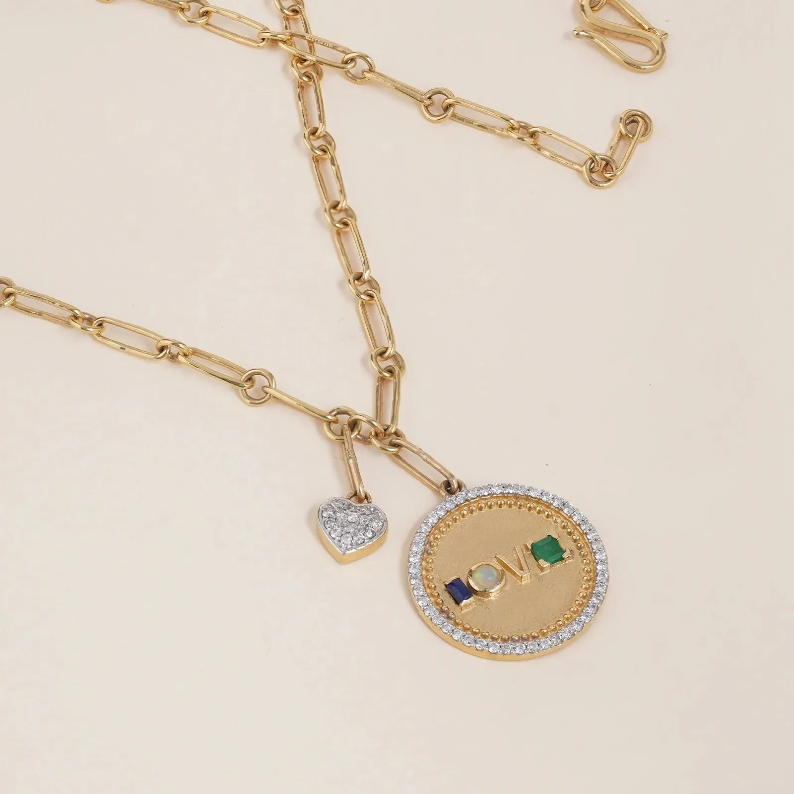 Love Medallion Necklace sold by Vibe With Moi product image thumbnail 3