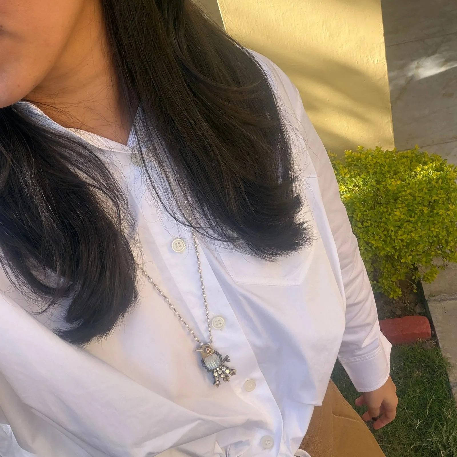 Love Bird Moonstone Necklace sold by Vibe With Moi product image thumbnail 2