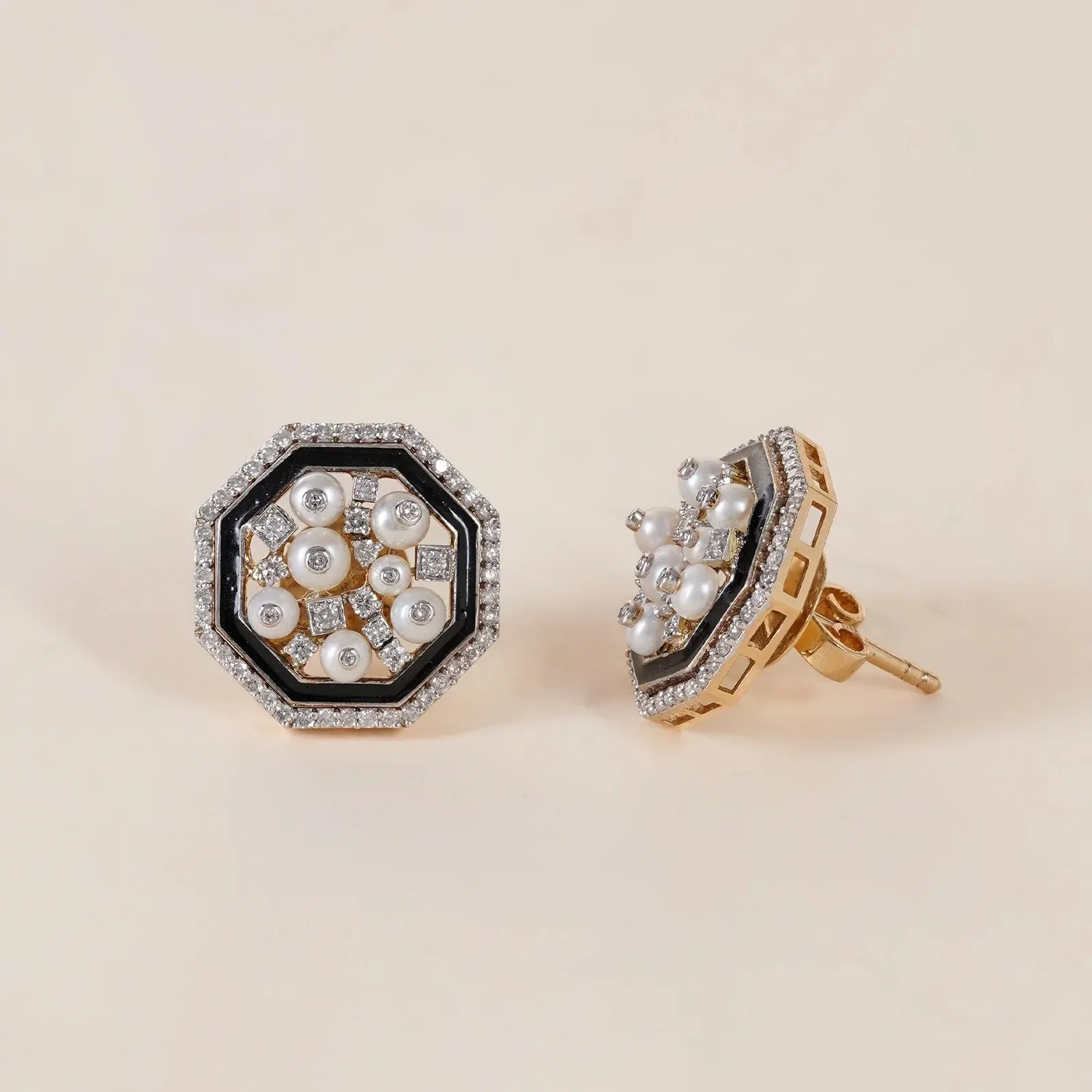 Cleo Snow Ear Studs sold by Vibe With Moi product image thumbnail 3
