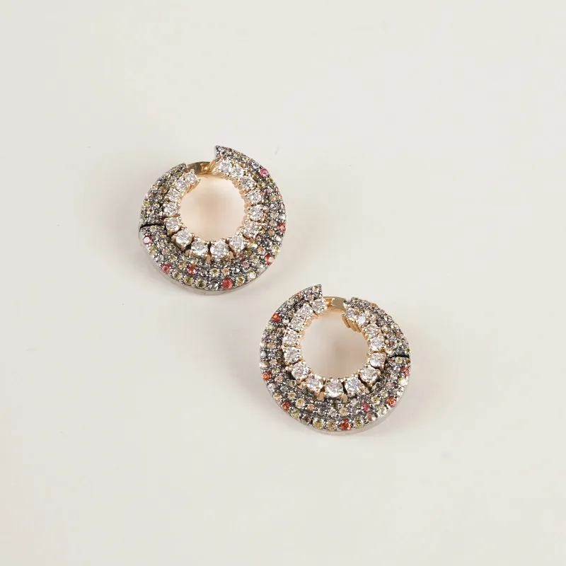 Felicia Honey Earrings made by Vibe With Moi