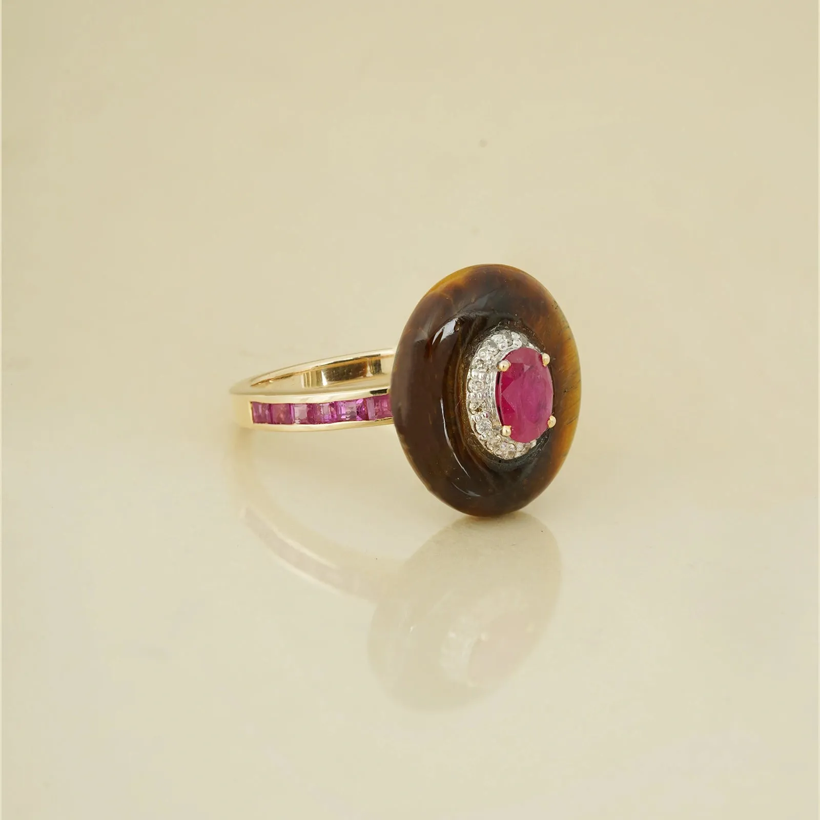Rue Ruby Ring sold by Vibe With Moi product image thumbnail 3
