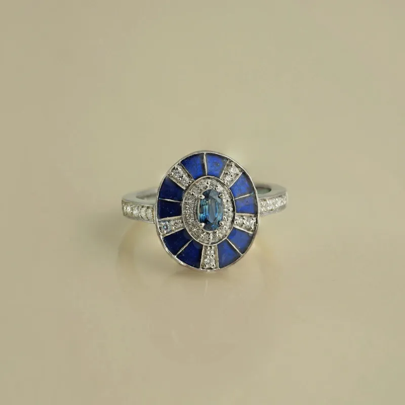 Alex Sapphire Ring sold by Vibe With Moi