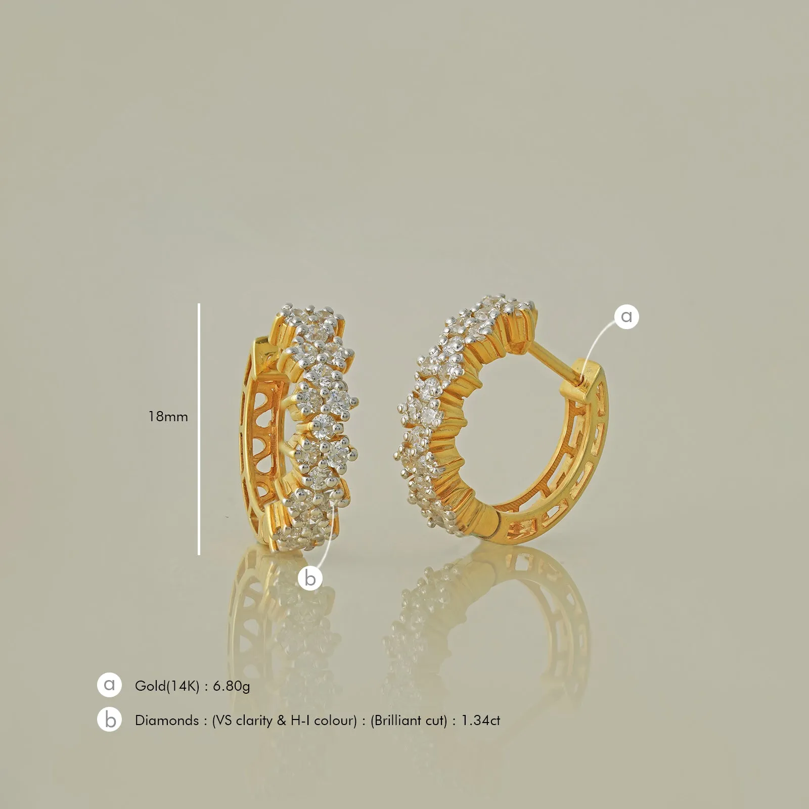 Candice Mini Hoops sold by Vibe With Moi product image thumbnail 4