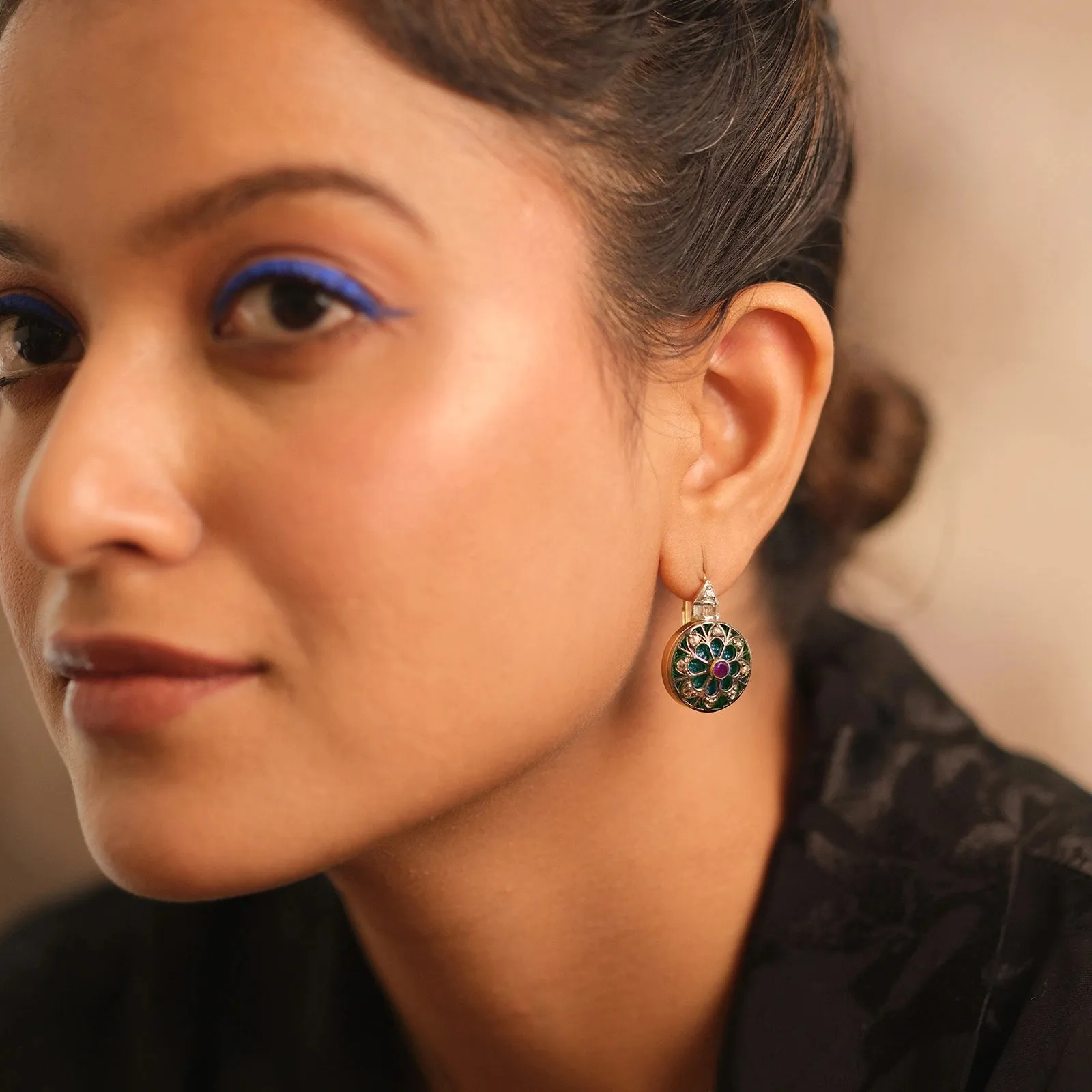 Marrakesh Forest Ear Tops sold by Vibe With Moi product image thumbnail 2