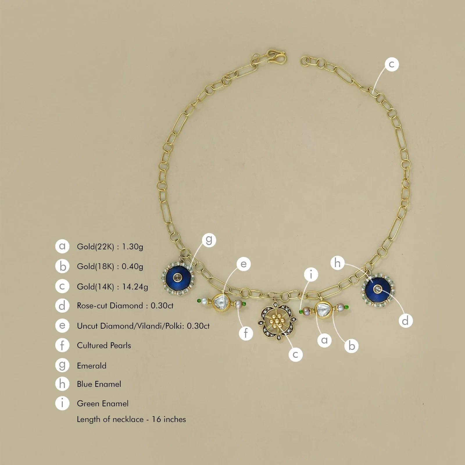 Sana Necklace sold by Vibe With Moi product image thumbnail 4