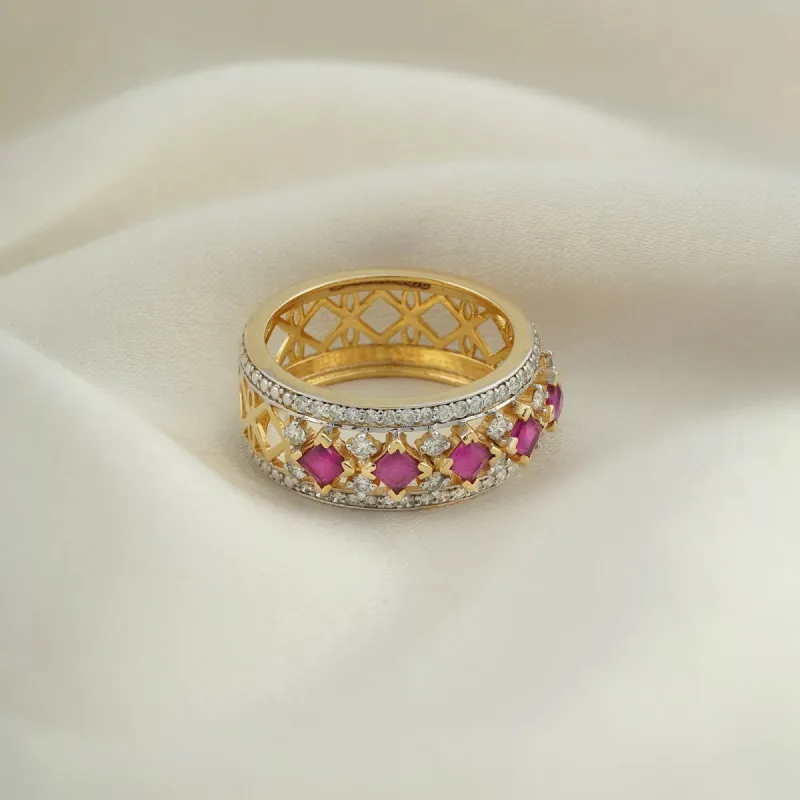 Freida Ruby Ring sold by Vibe With Moi