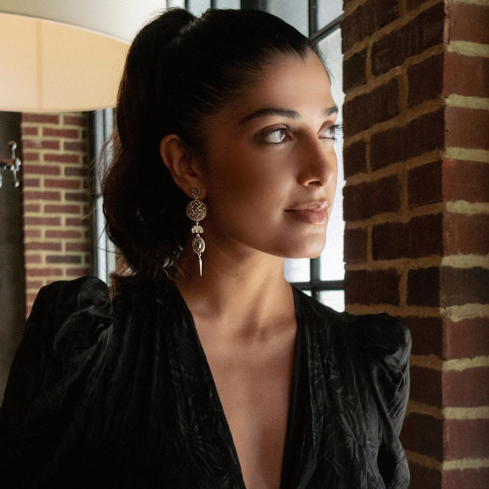 Zora Earrings sold by Vibe With Moi product image thumbnail 2