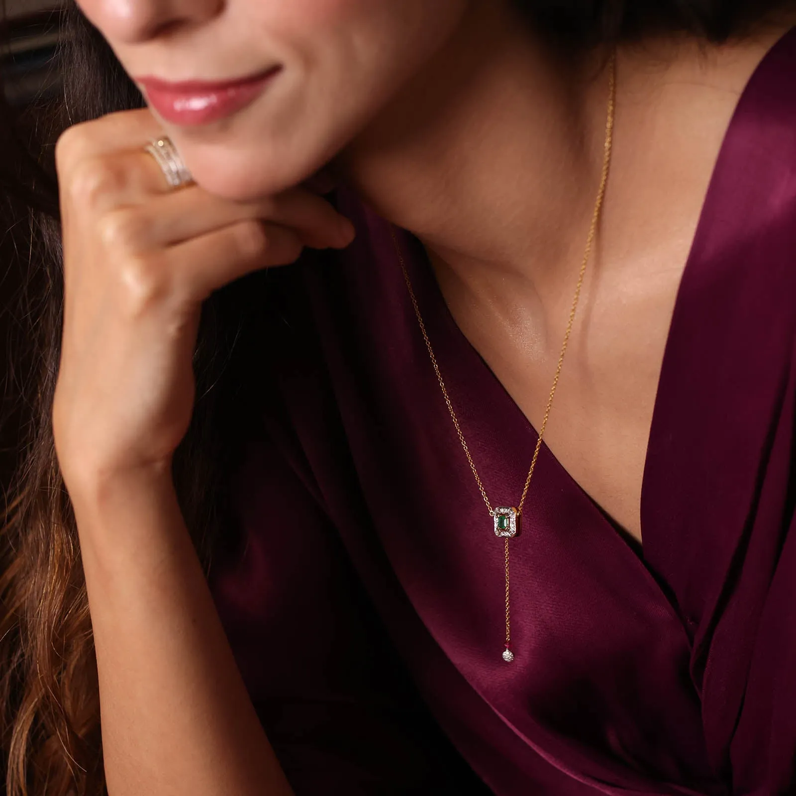 Nizam Pendant Necklace sold by Vibe With Moi product image thumbnail 3