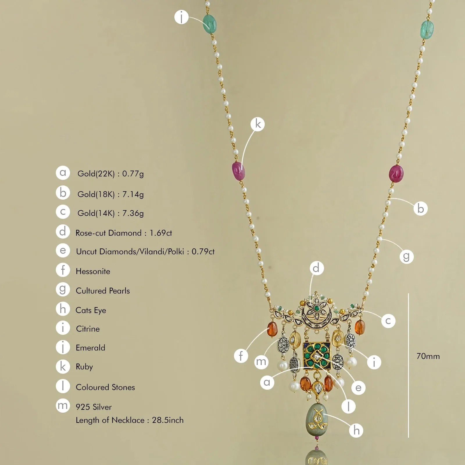 Dev Forest Brooch and Necklace sold by Vibe With Moi product image thumbnail 3