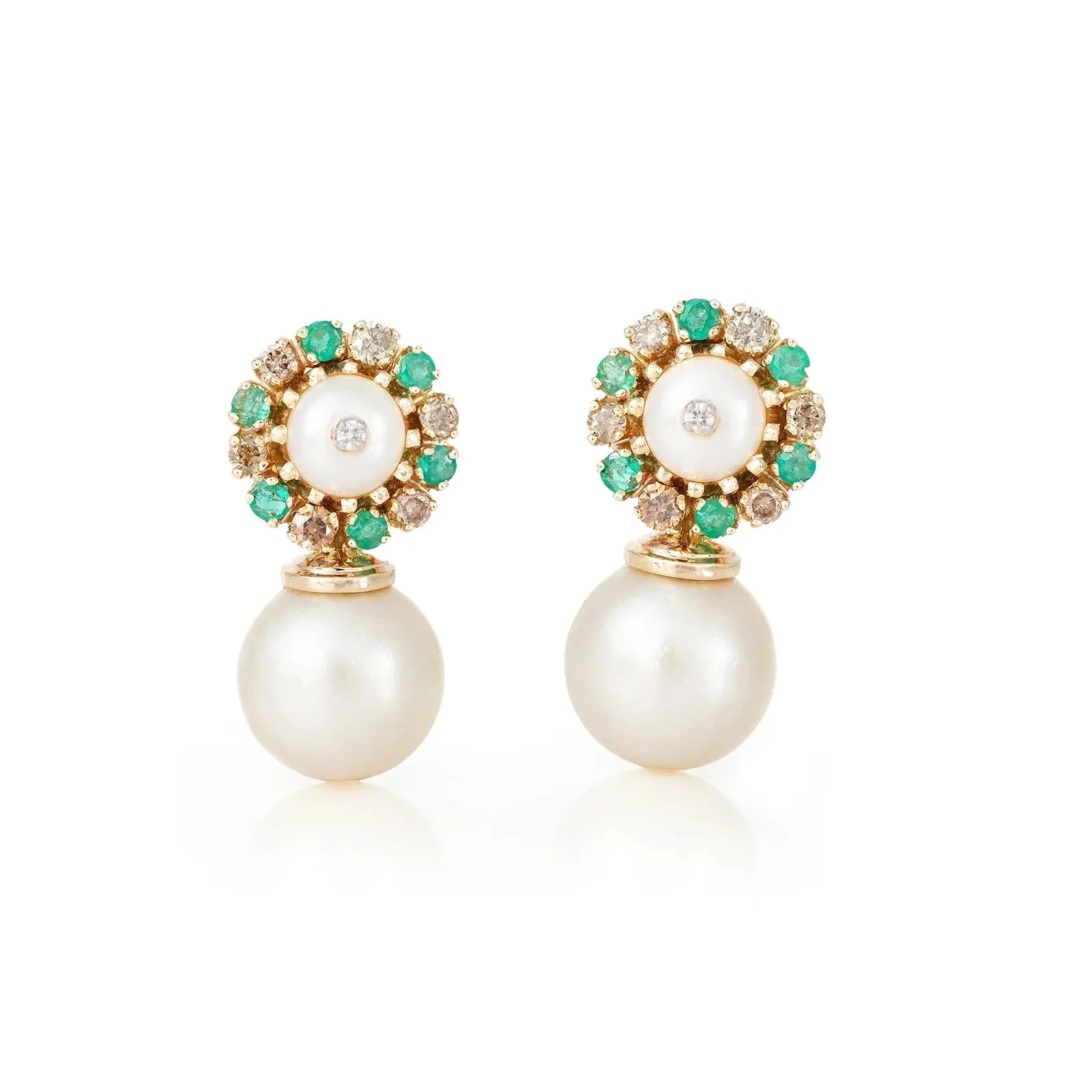 Jackie South Sea Pearl Drop Earrings sold by Vibe With Moi