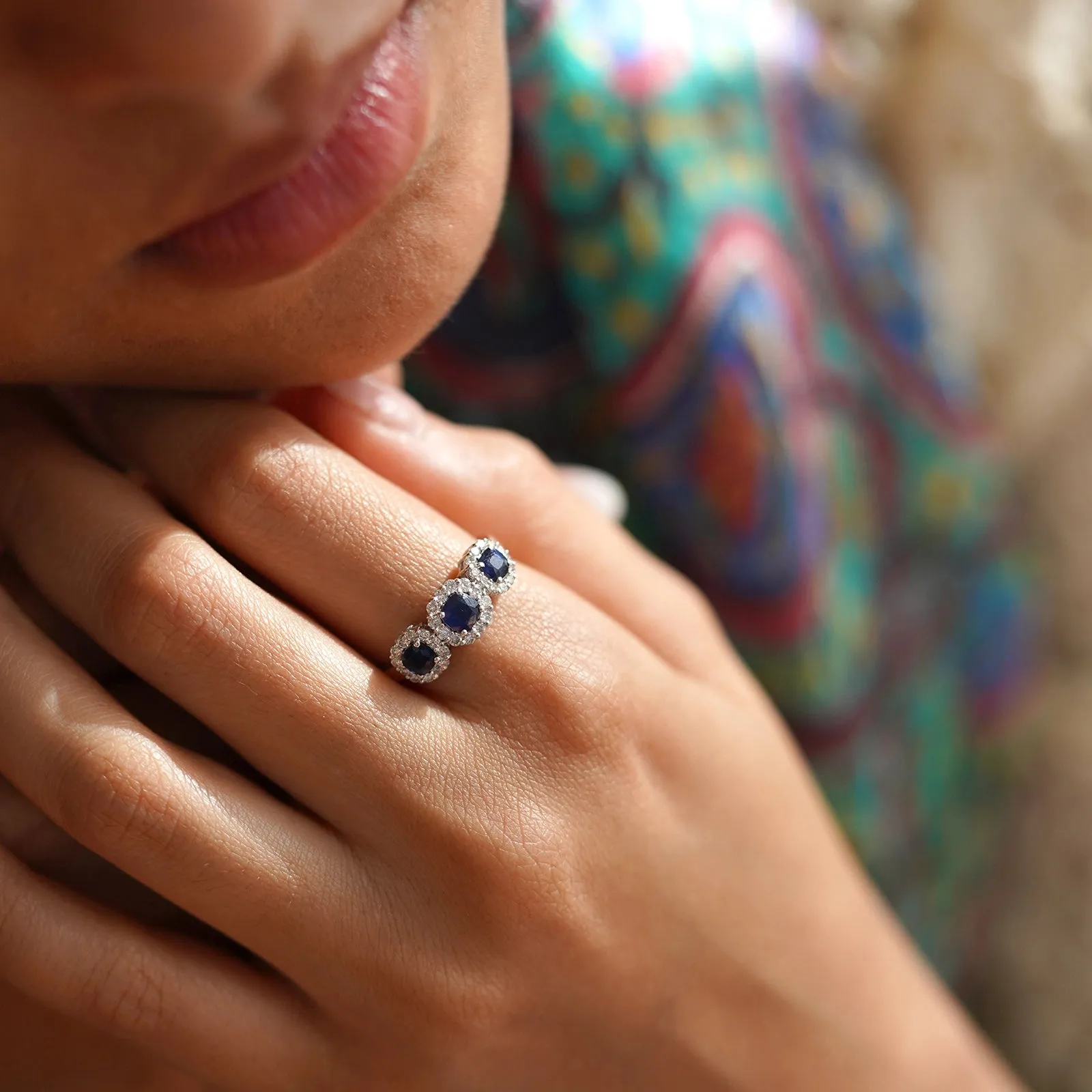 Cerys Sapphire Ring sold by Vibe With Moi product image thumbnail 2