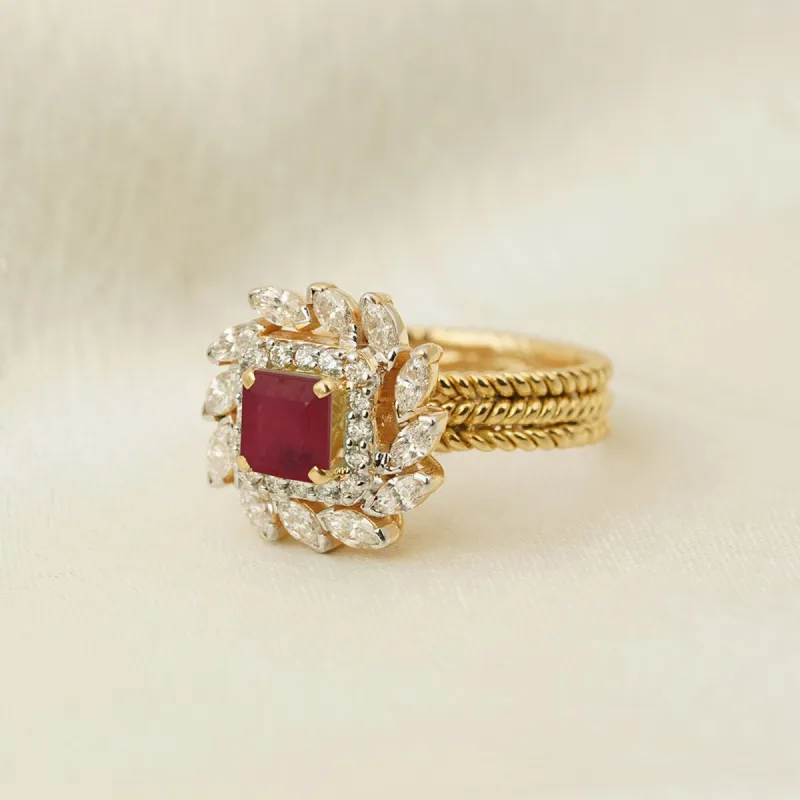 Eden Ruby Ring sold by Vibe With Moi