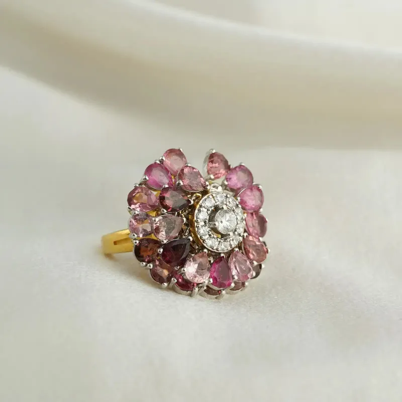 Dahlia Rose Ring sold by Vibe With Moi