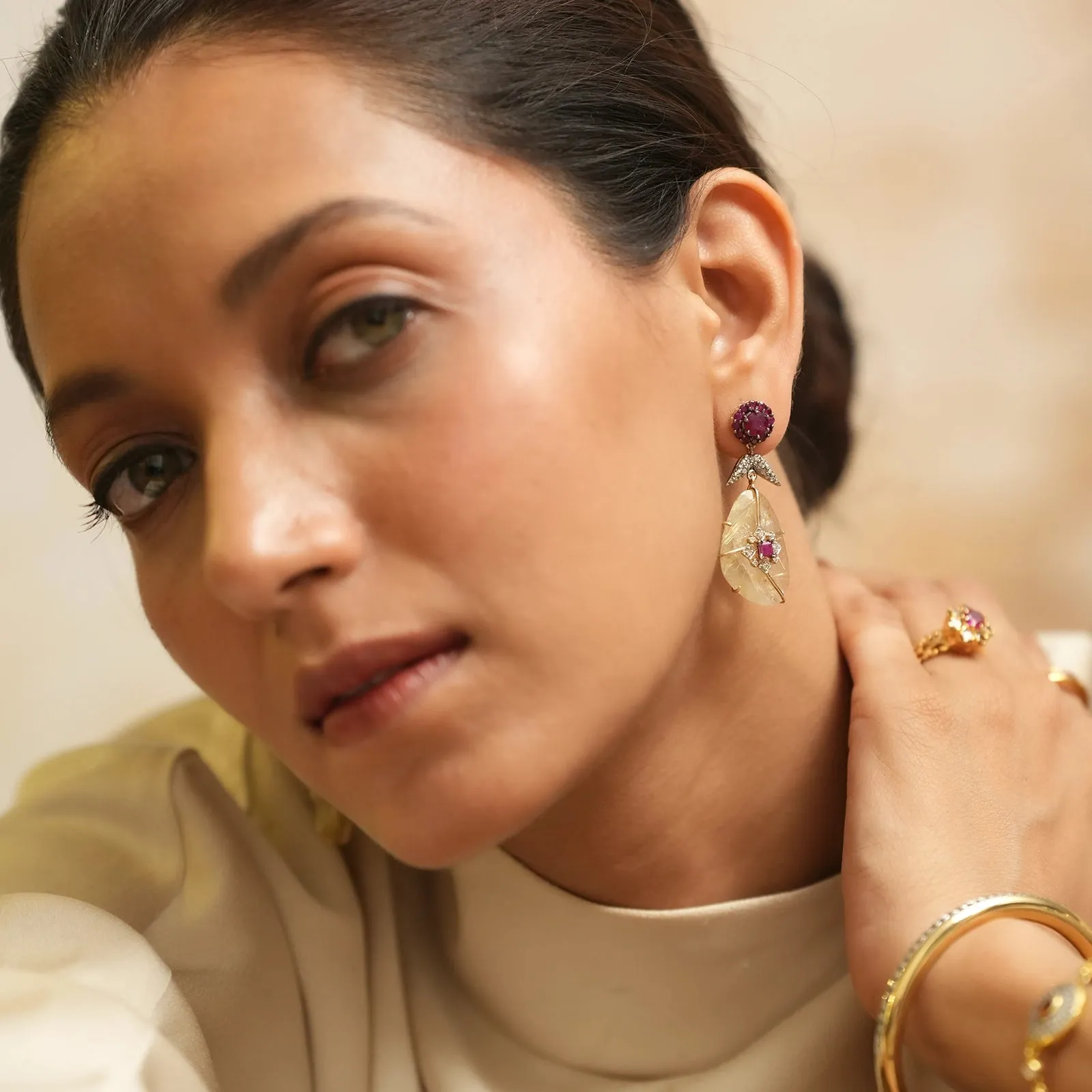 Kiraz Earrings sold by Vibe With Moi product image thumbnail 2