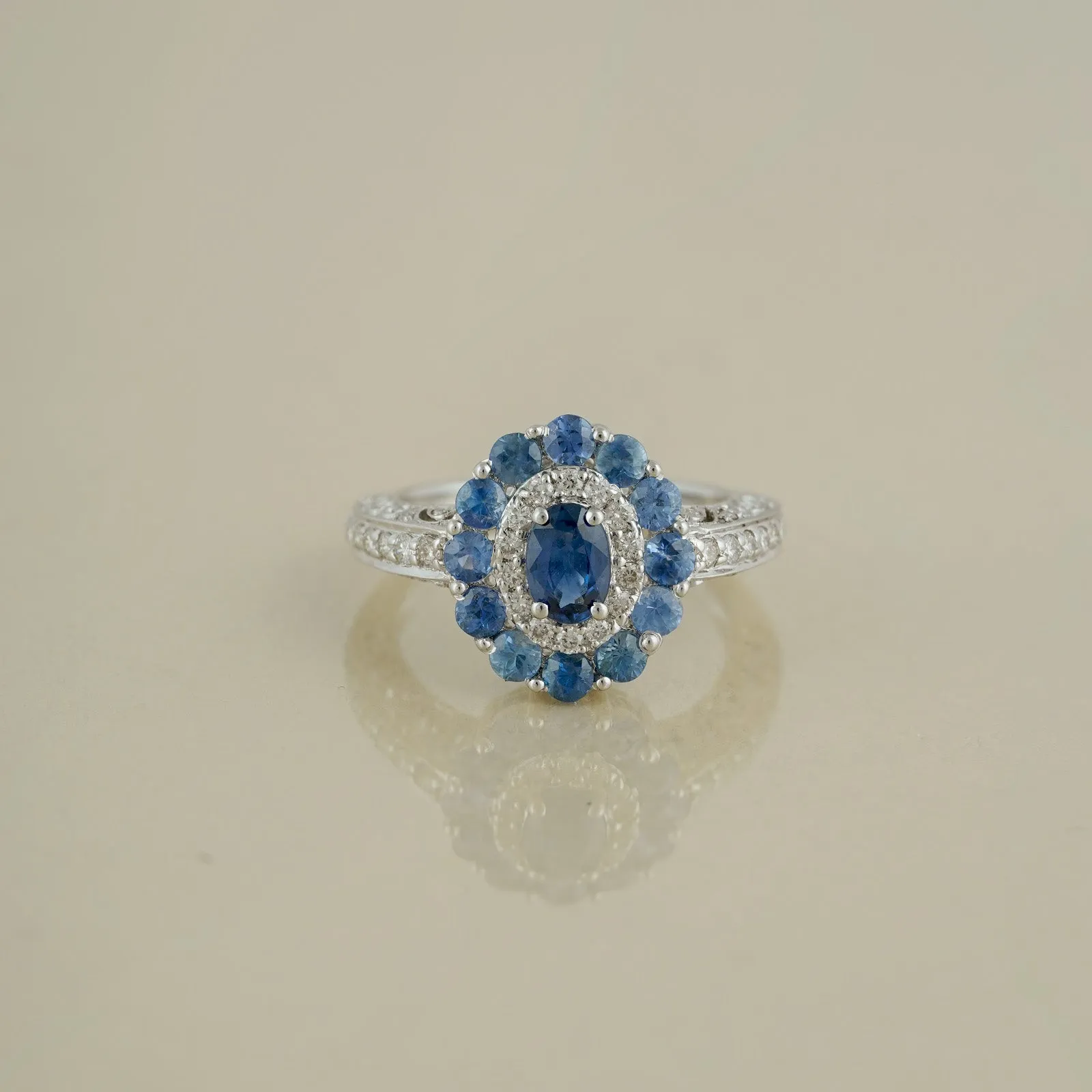 Azure Sapphire Ring sold by Vibe With Moi