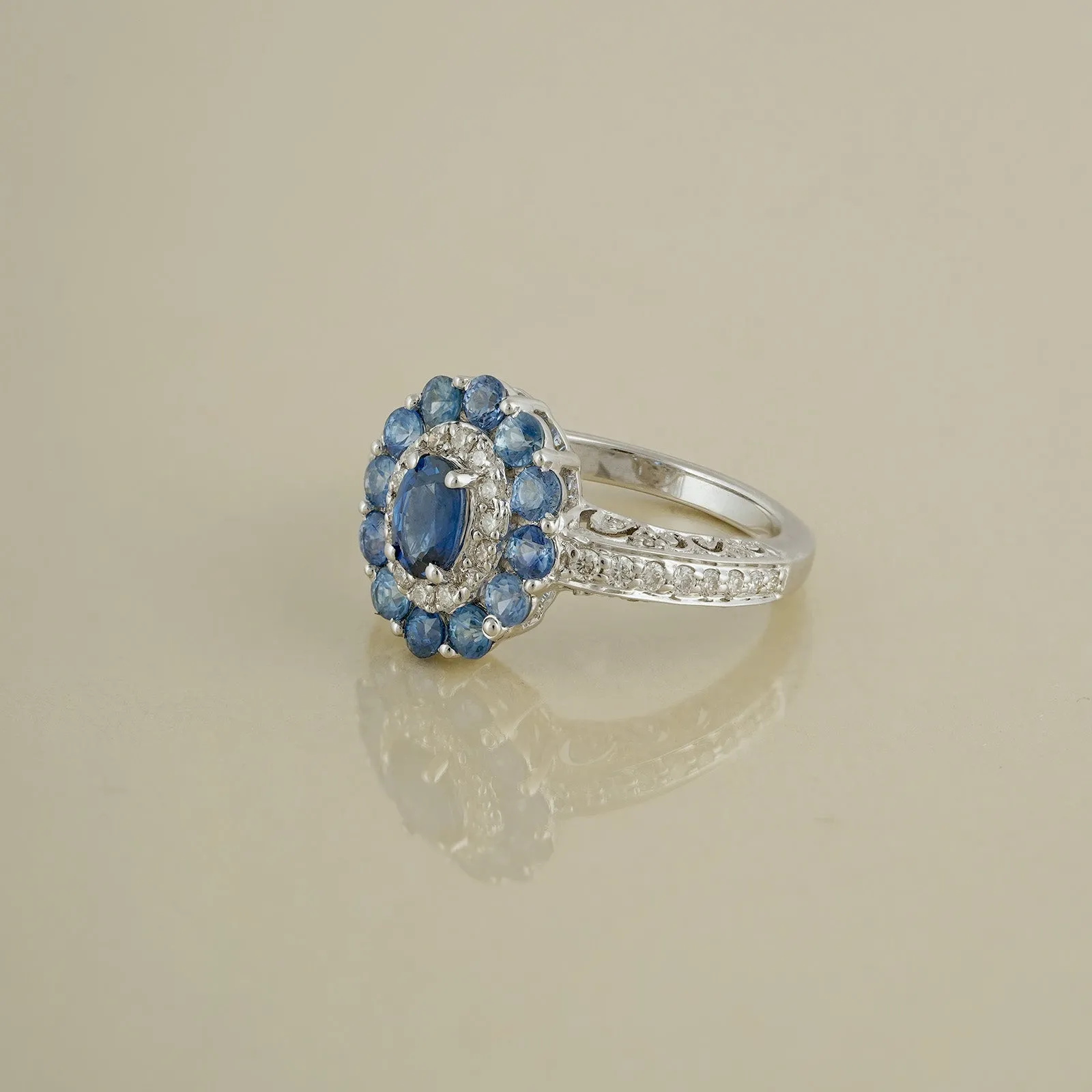 Azure Sapphire Ring sold by Vibe With Moi product image thumbnail 3