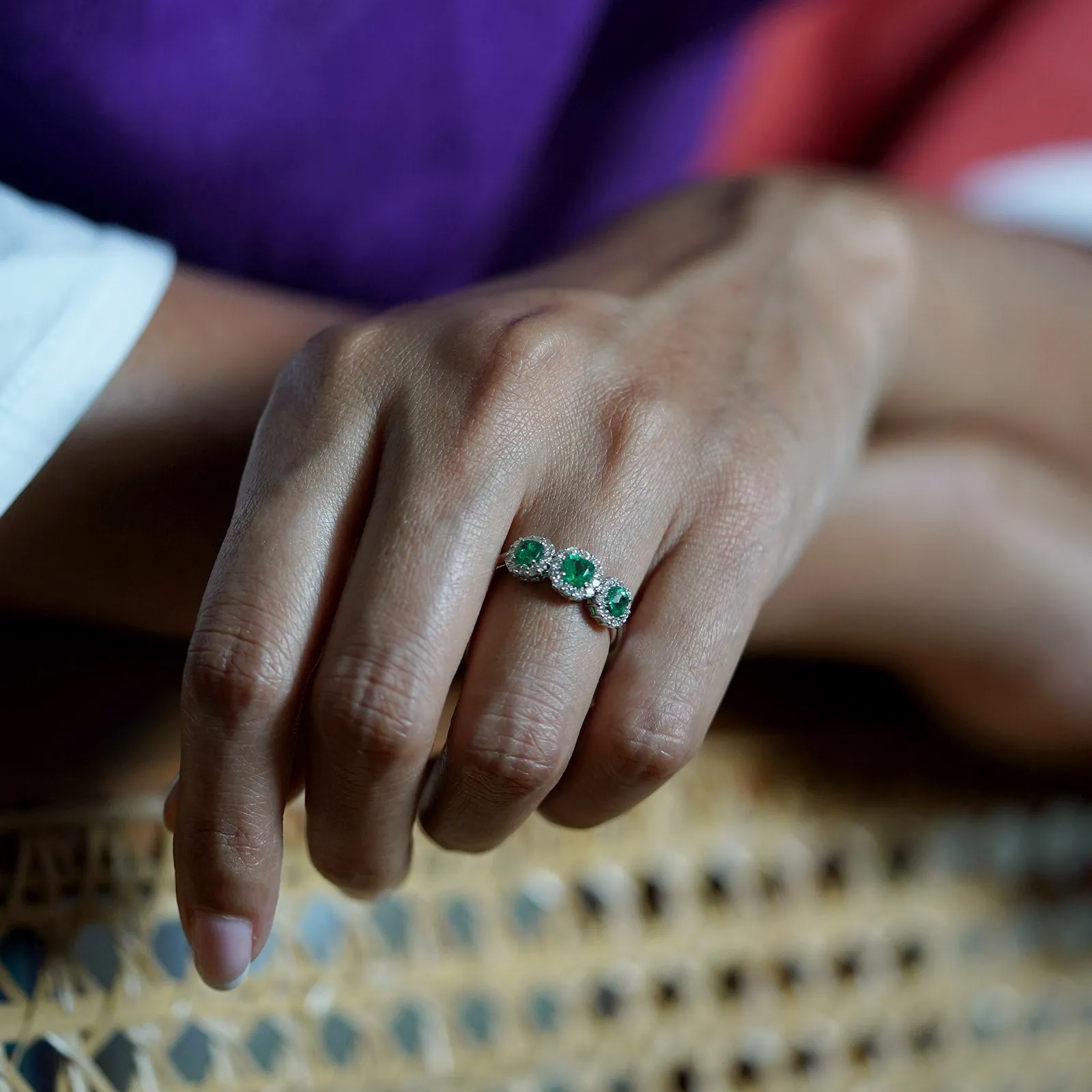 Cerys Emerald Ring sold by Vibe With Moi product image thumbnail 2