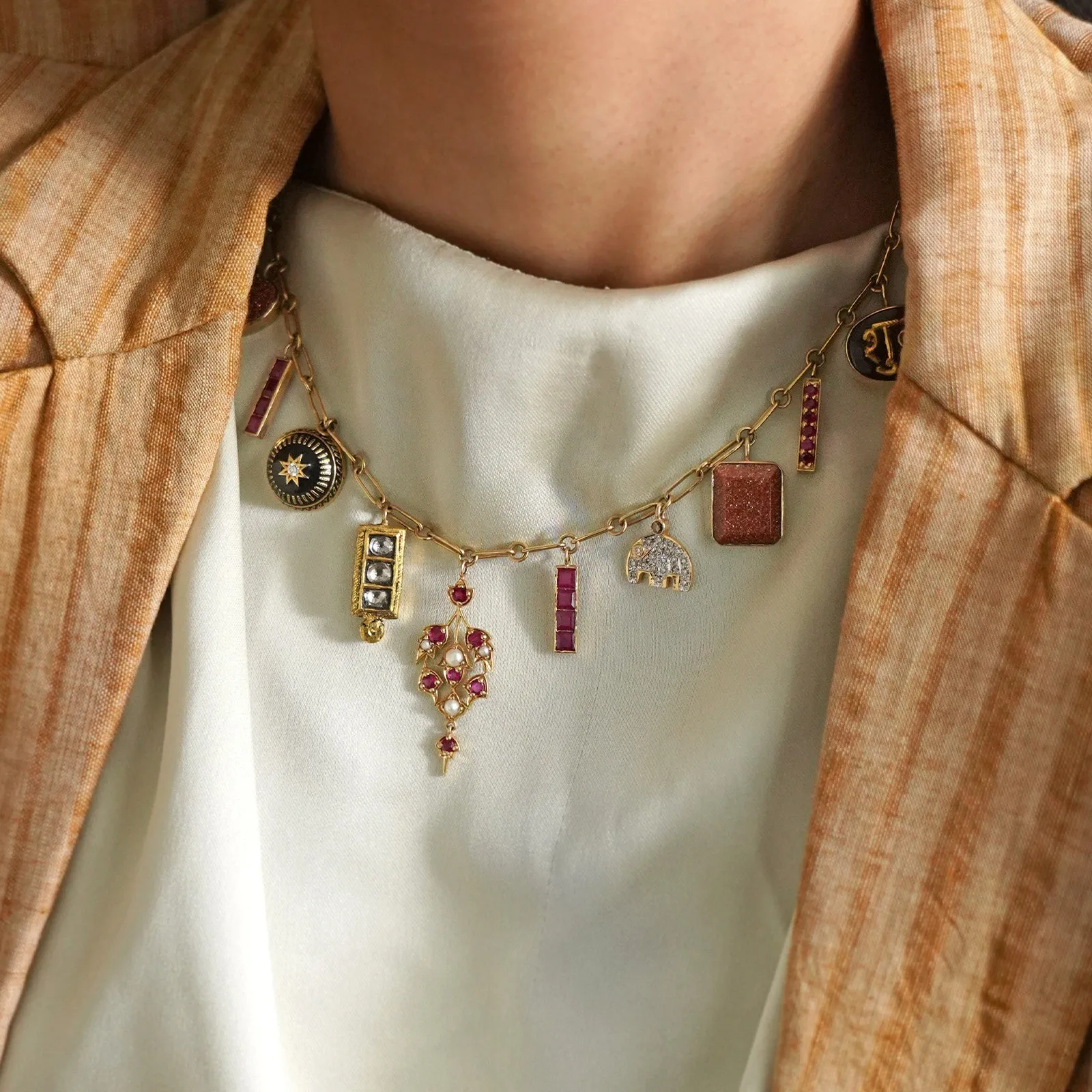 Leena Necklace sold by Vibe With Moi product image thumbnail 2