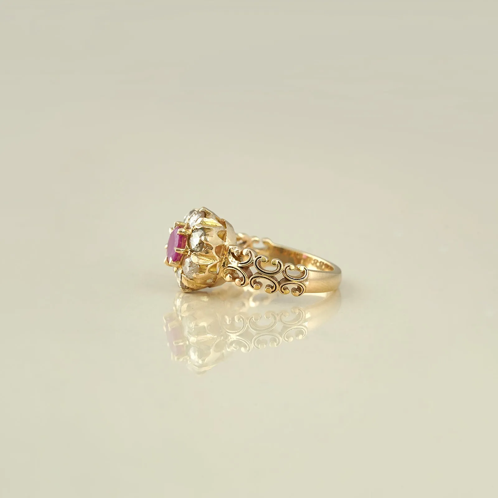 Juliet Ruby Ring sold by Vibe With Moi product image thumbnail 3