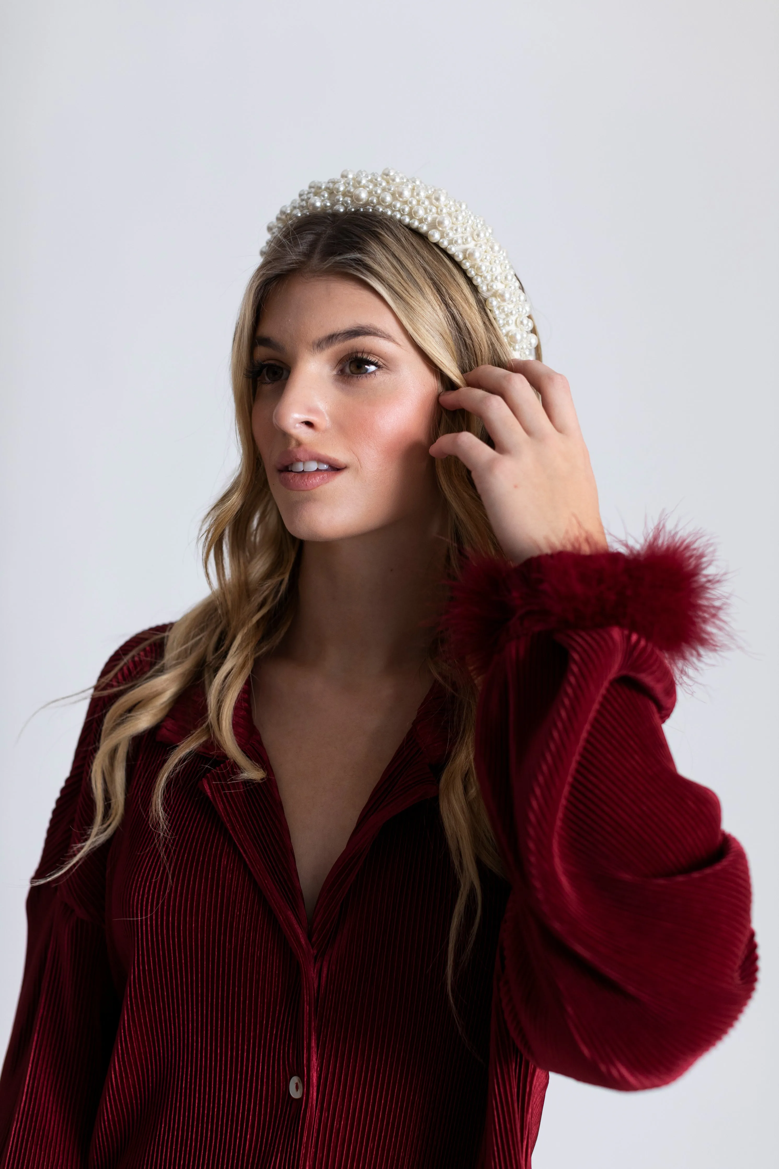 Pearly Headband sold by waverles