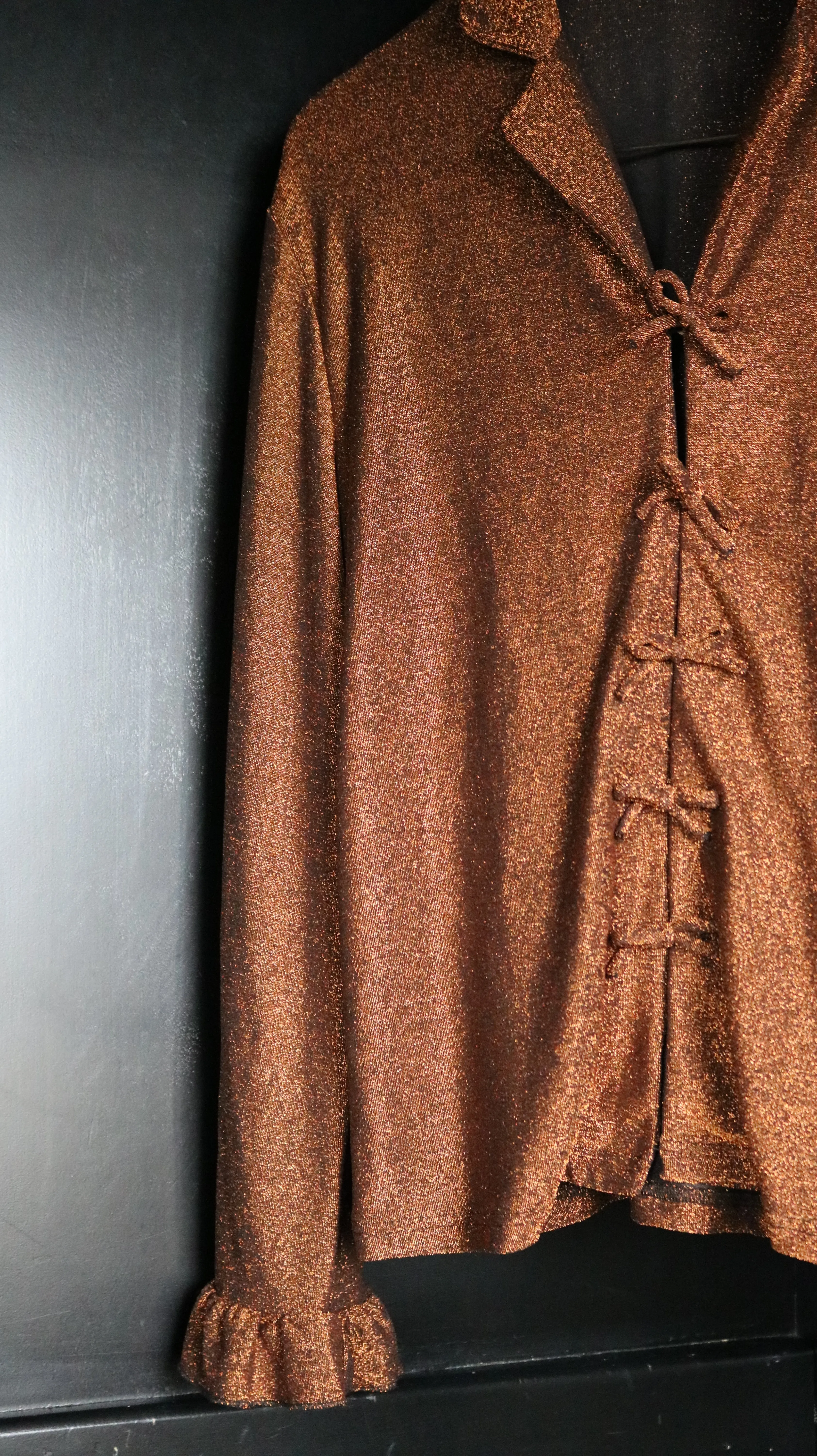 Shimmer Flounce Pant Set in Jingle sold by waverles product image thumbnail 5