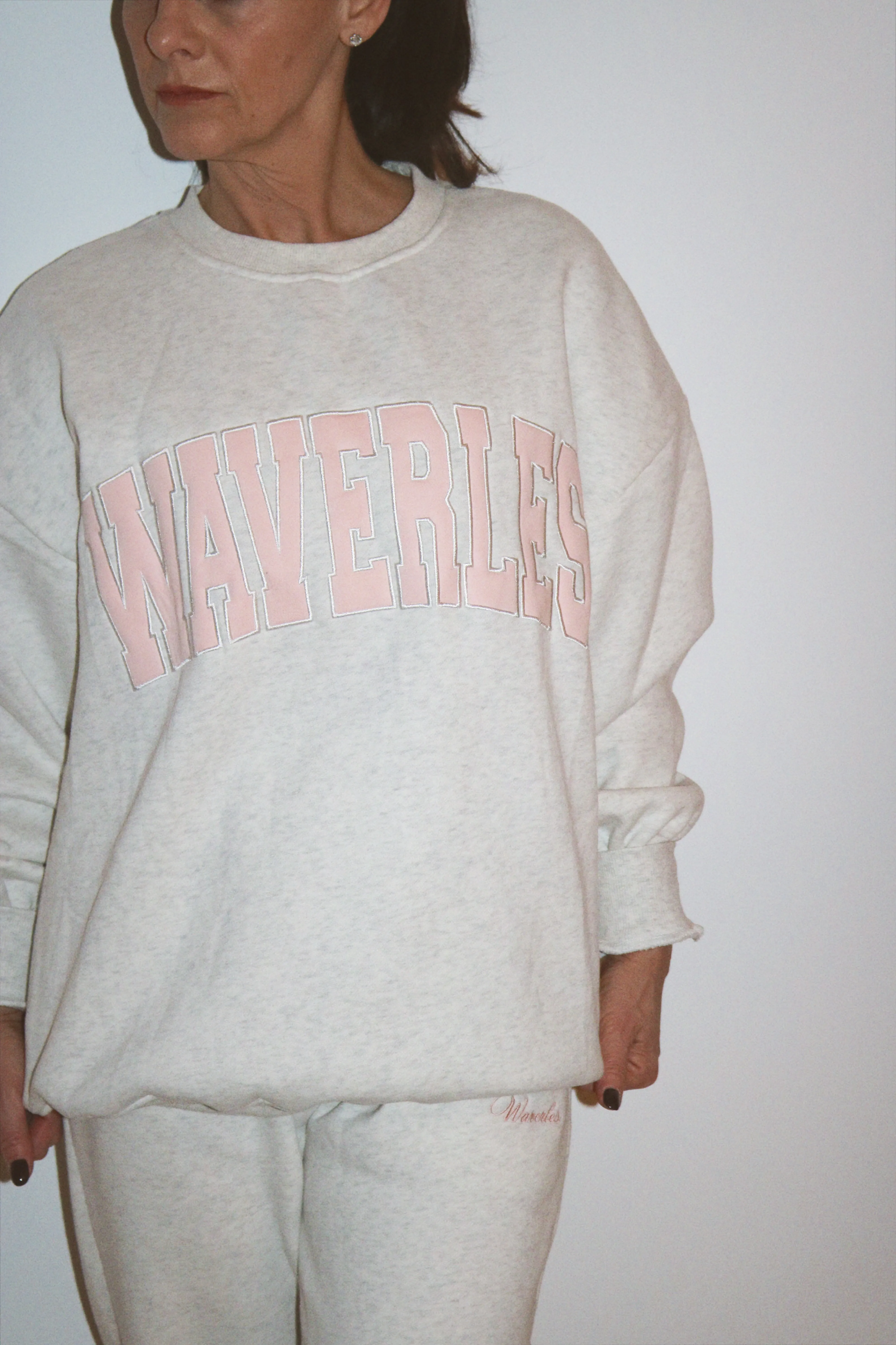 Waverles Varsity Oversized Crewneck Sweatshirt sold by waverles product image thumbnail 3