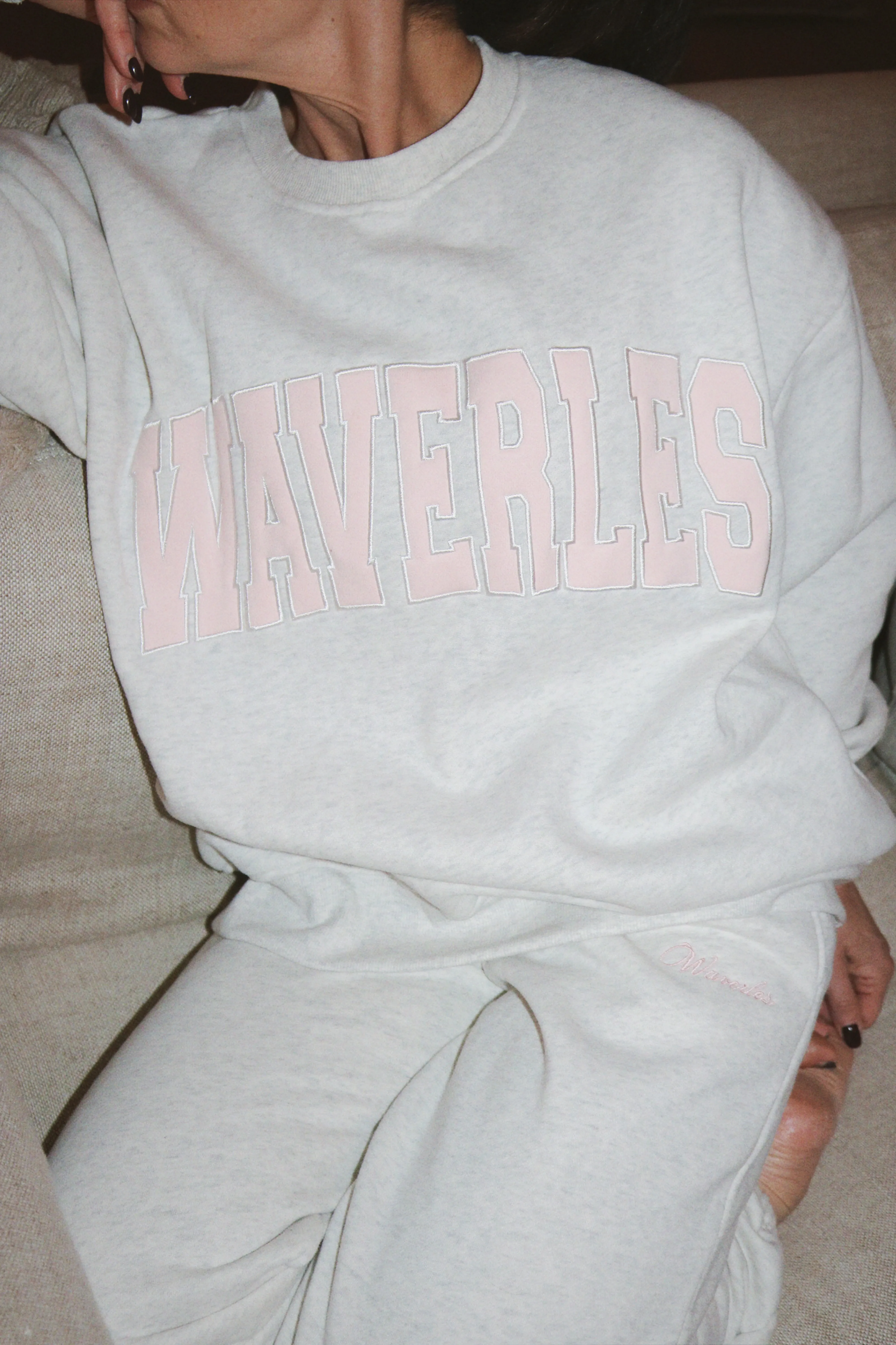 Waverles Varsity Oversized Crewneck Sweatshirt sold by waverles product image thumbnail 2