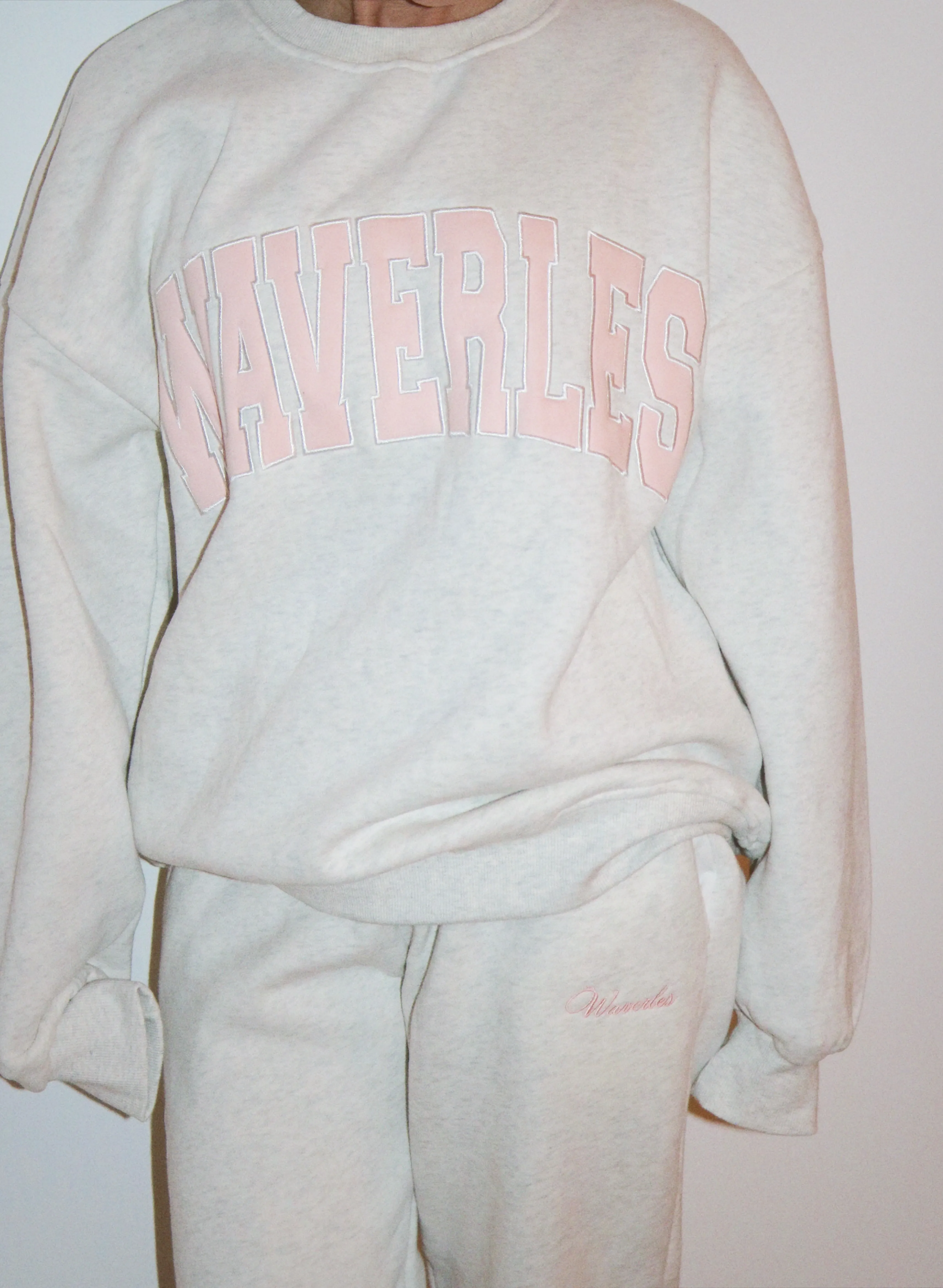 Waverles Varsity Oversized Crewneck Sweatshirt sold by waverles
