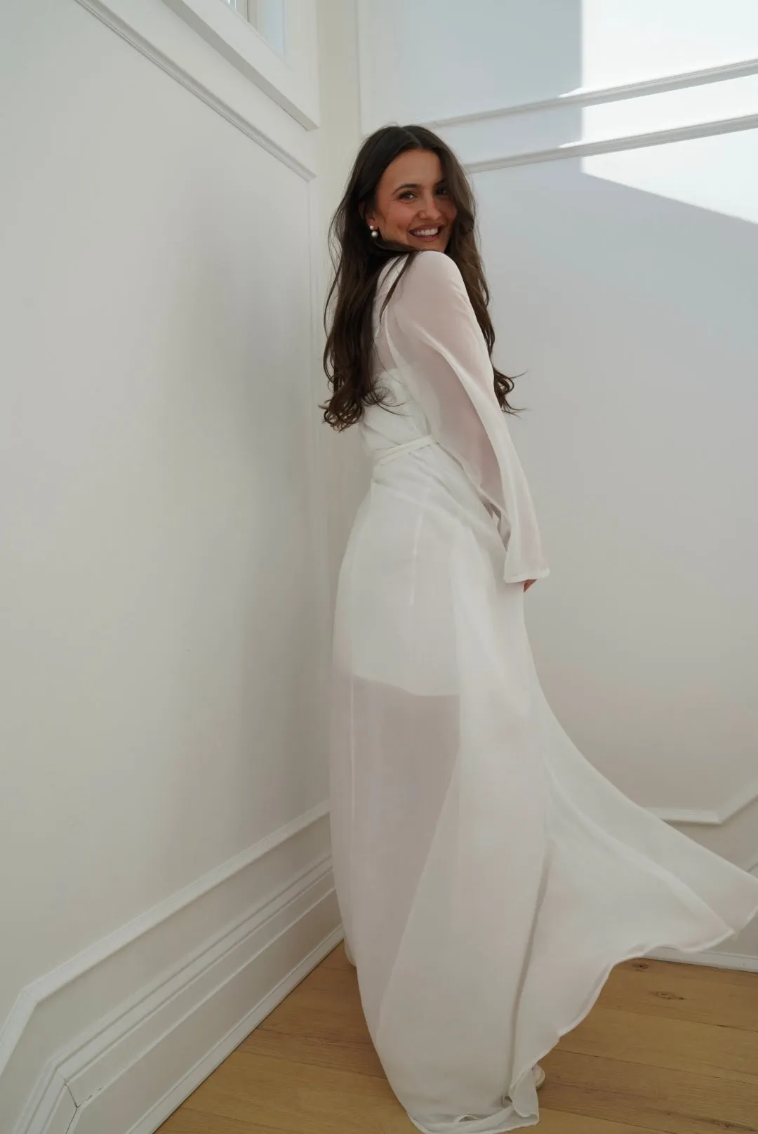 Celeste Chiffon robe sold by waverles product image thumbnail 2