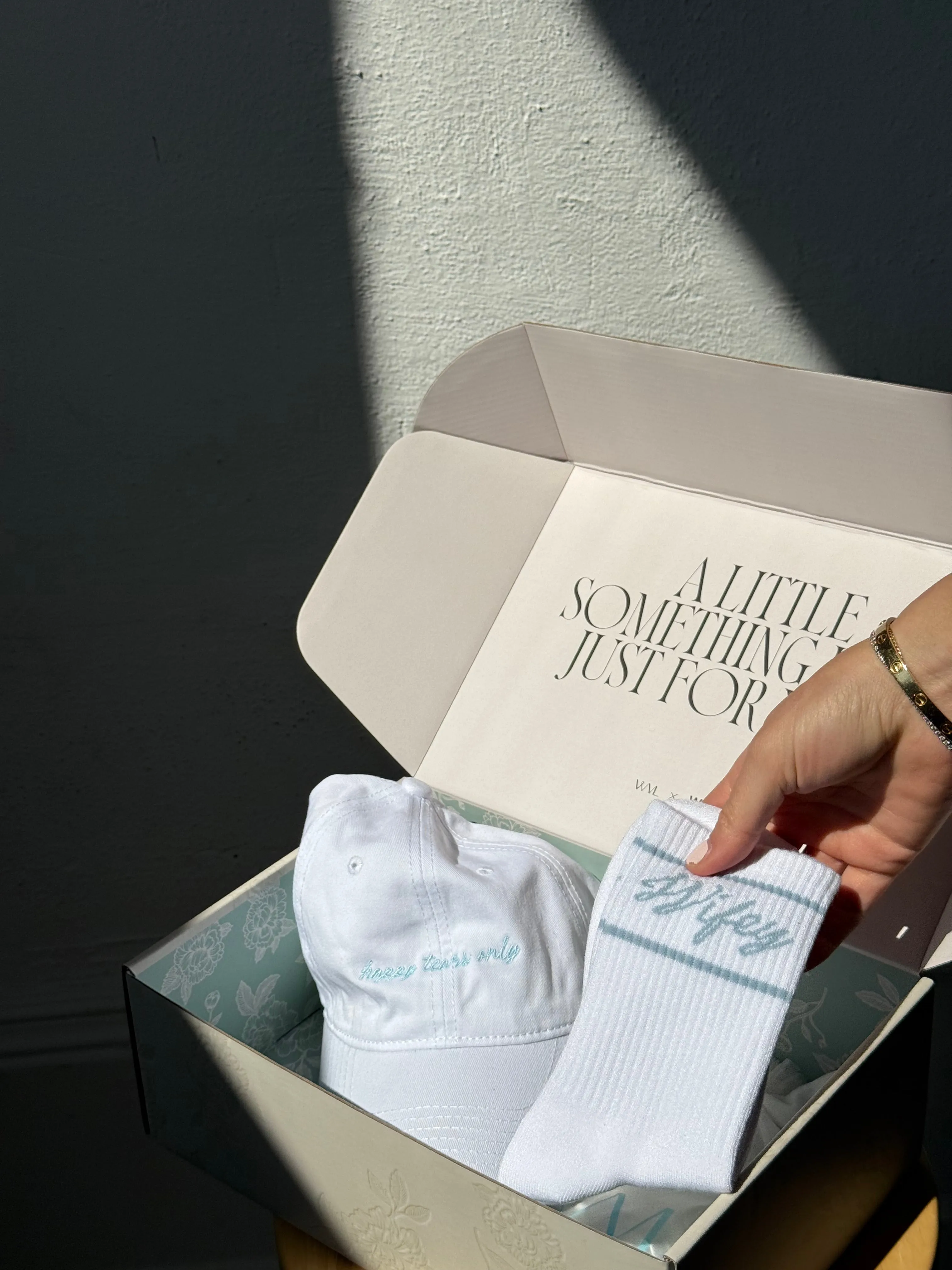 Happy Tears Only Hat sold by waverles product image thumbnail 3