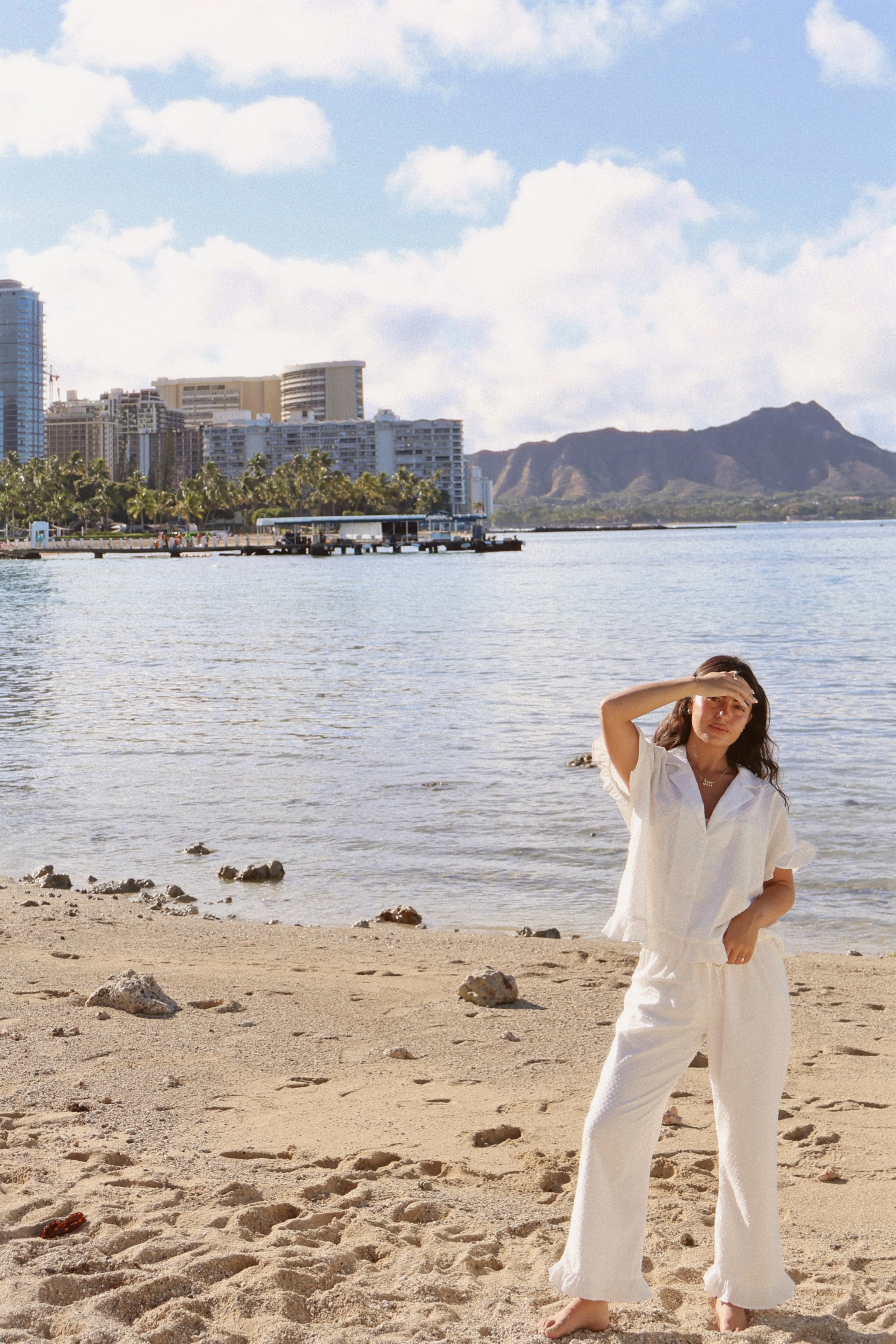 Swiss Dot Nantucket Set in Dove sold by waverles product image thumbnail 3