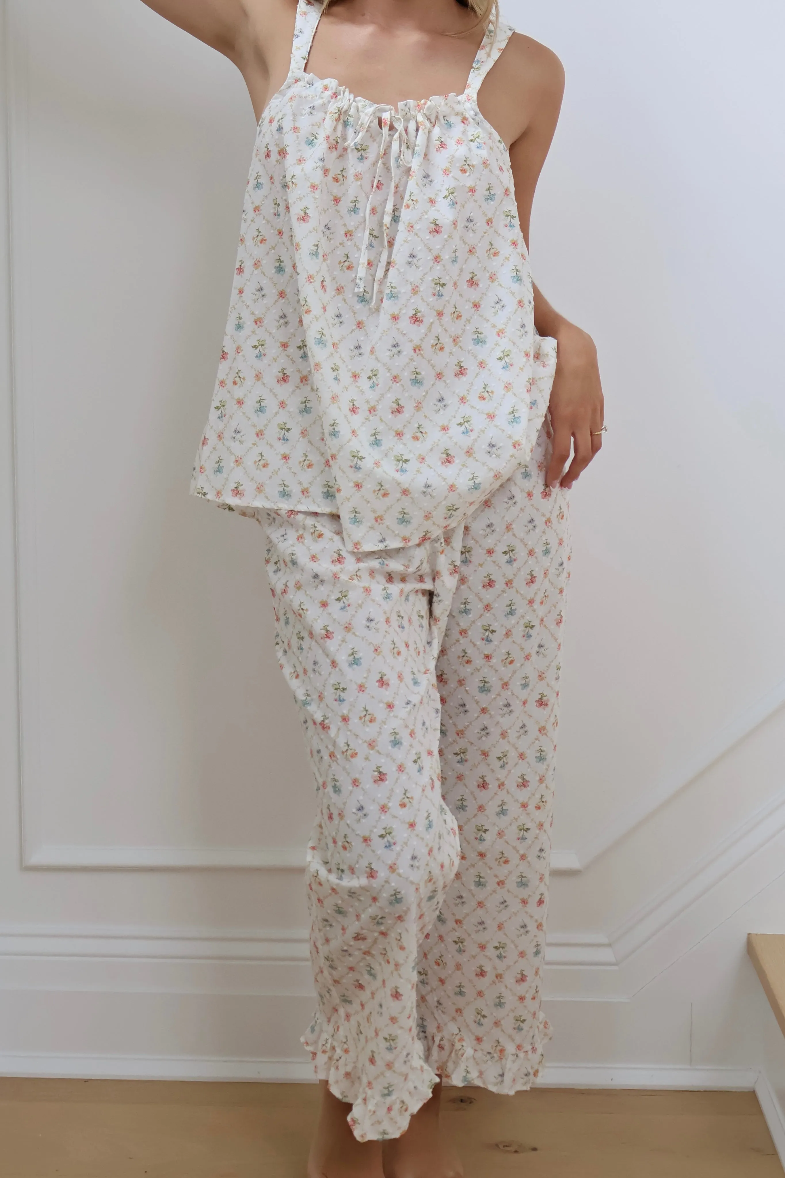 Swiss Dot Montauk in Ditsy Floral sold by waverles product image thumbnail 2