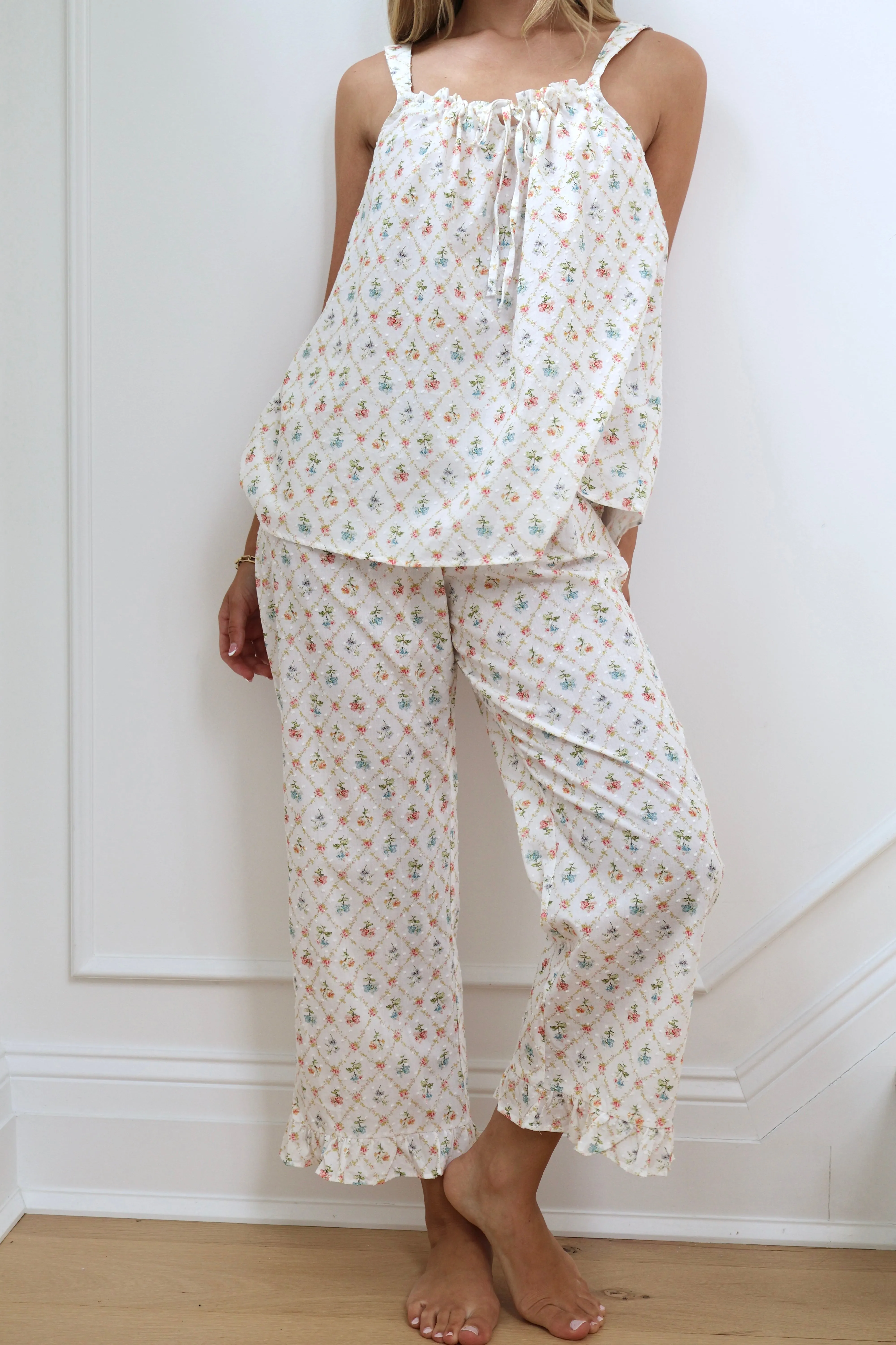 Swiss Dot Montauk in Ditsy Floral sold by waverles product image thumbnail 5